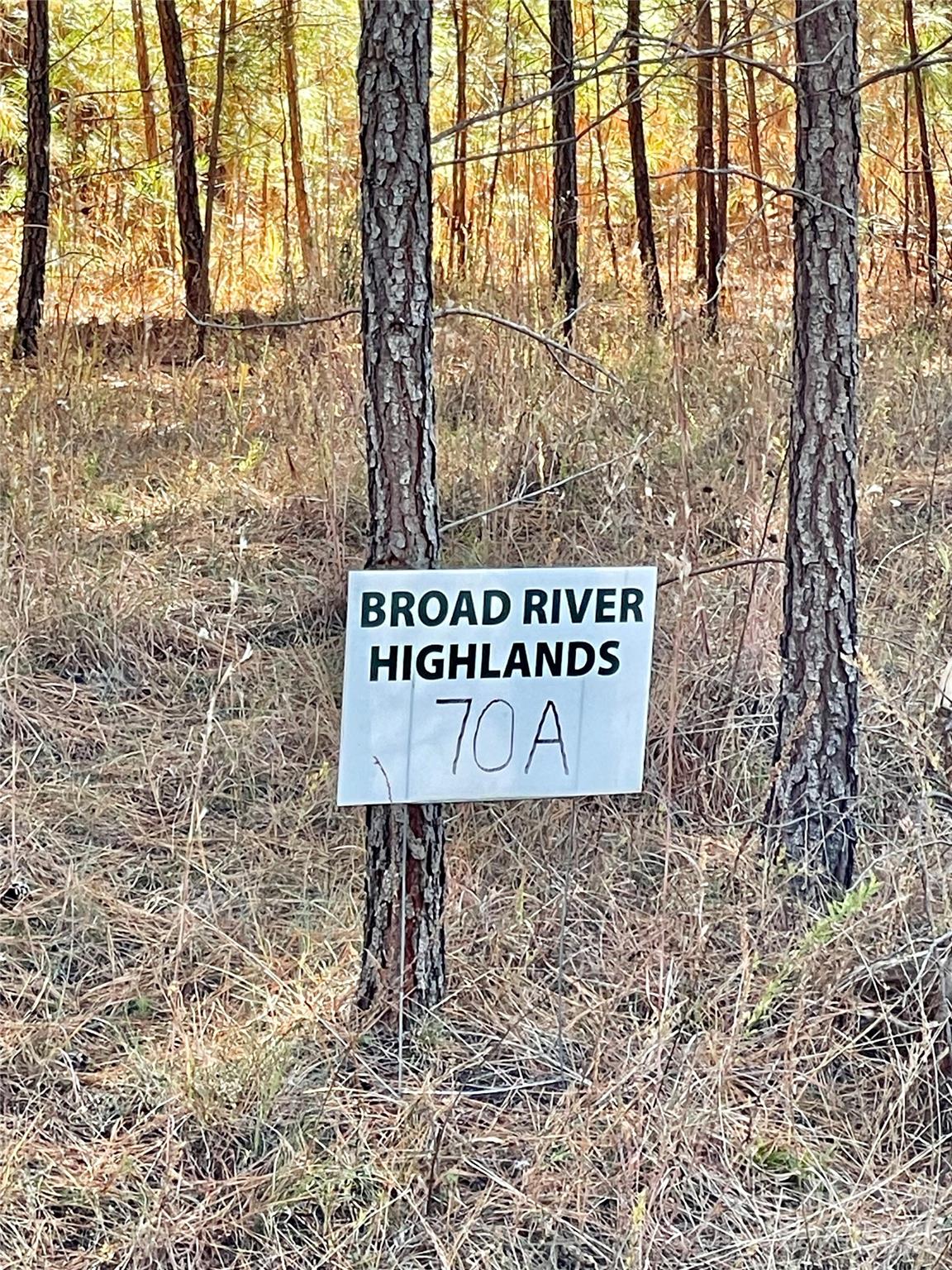 Broad River Highlands - Land