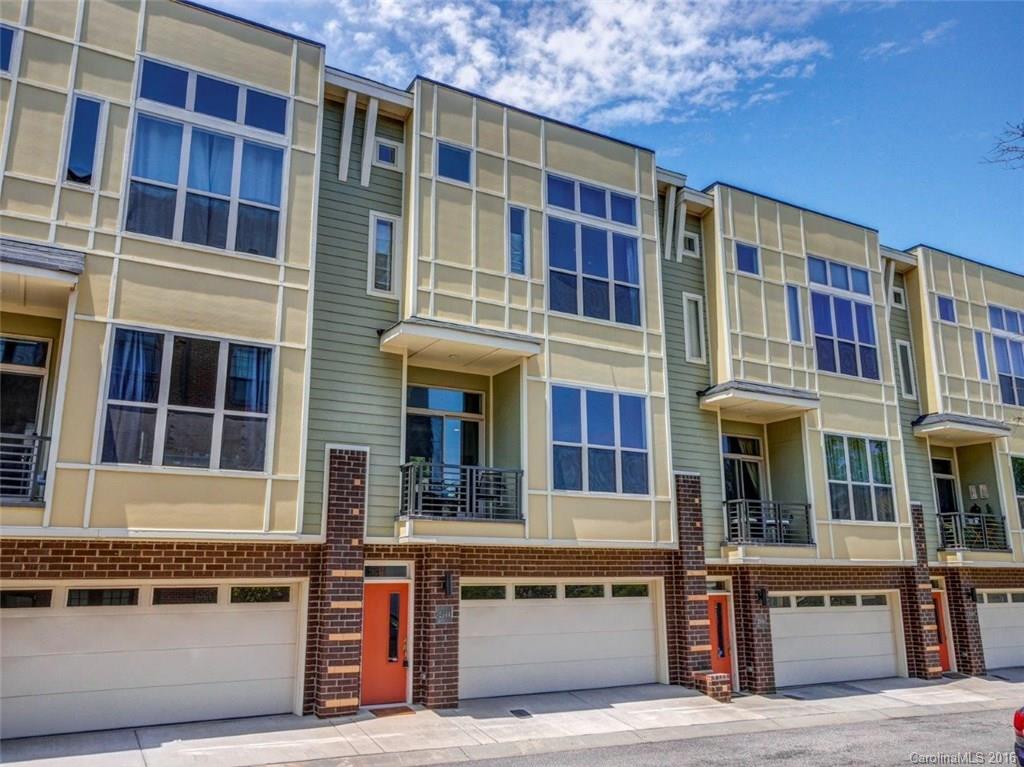 Modern 3 level townhome in highly desired Steel Gardens - 2 BR 2.5 BA - Upgraded kitchen w/custom cabinets and center island, granite, SS appliances. Floorplan opens to living room w/beautiful light. Master suite is spacious, master bath w/dual vanity and large shower. 2 car garage, private outdoors area w/ patio and deck. Walkable to all NODA action and soon to be completed light rail station. Urban, hip, and contemporary all in one! monthly hoa fee includes cable, internet & security