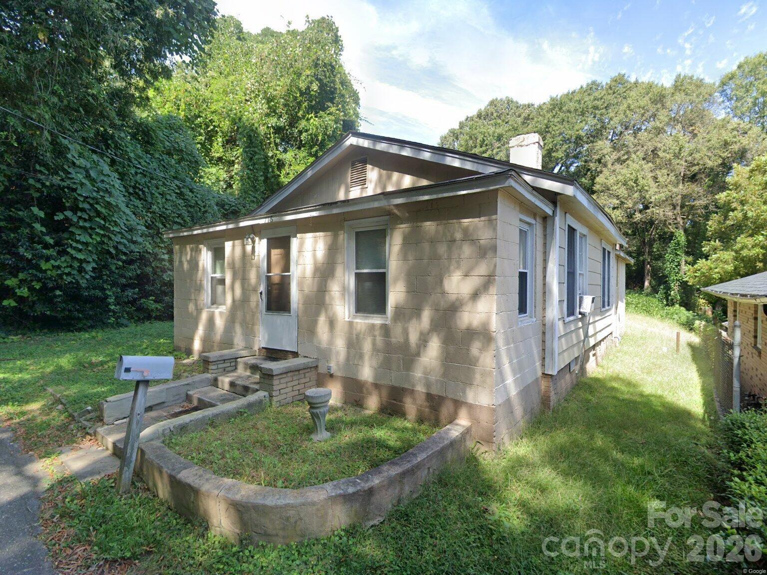 Value is in the land! Unique opportunity in Gastonia with an adjoining parcel included in the sale, offering additional space and flexibility. The existing 1940 home is being sold strictly AS IS and is considered a teardown. The property may offer an opportunity for redevelopment or a future homesite, subject to all applicable zoning, permitting, and governmental approvals.
The adjoining parcel conveys with the property and is not being sold separately.
Buyer and buyer’s agent should verify all information important to the buyer’s intended use, including zoning, parcel boundaries, acreage, utilities, demolition requirements, and development or buildability potential. Cash purchase only.