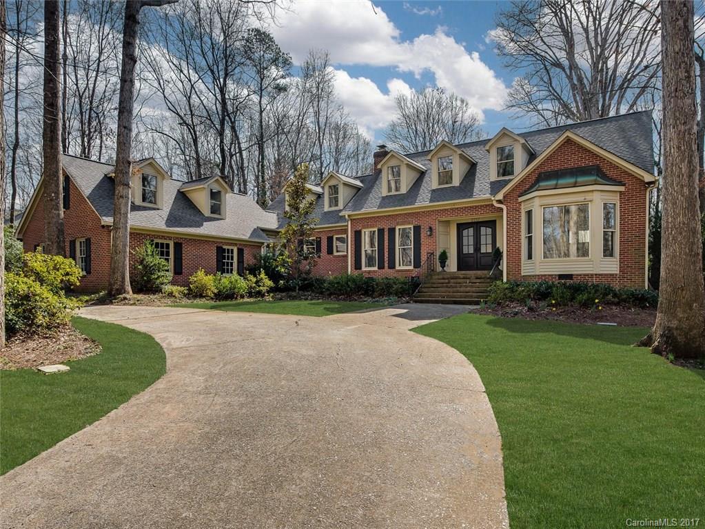 Gorgeous custom home on a beautiful, private, wooded, acre lot in Providence Plantation.   Large kitchen with solid surface countertops.  All 5 BAs have been updated.  Beautiful foyer w/custom front door & brick paver floor.  Large formal rooms, Master and guest BR on main, 3 BRs up with a bonus room.  Additional bonus over garage (353 finished but no included in HLA); screened porch overlooking in-ground pool and huge private back yard.
