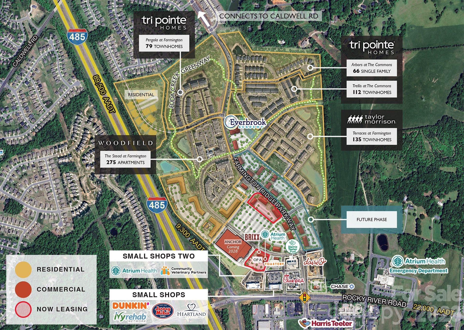 Exceptional Turnkey Development Opportunity – Approved 4-Lot Subdivision! Ready to Build! Water & Sewer Available! Approved Plans in Place! Don't miss this rare, shovel-ready investment opportunity in one of the Charlotte area's fastest-growing markets! This 2.46-acre property, now annexed into the Town of Harrisburg, includes approved subdivision plans for four residential lots, allowing you to skip months of planning and permitting so you can begin development immediately. Boasting approximately 483 feet of road frontage, the property offers outstanding visibility, flexible lot layouts, and beautiful mature trees that enhance curb appeal for future homes. Utilities are readily available, including Charlotte Water (tap fees required), Duke Energy, Piedmont Natural Gas, Spectrum, Verizon, and AT&T—providing a seamless path from acquisition to construction. Prime Location with Outstanding Connectivity Ideally situated within walking distance of the I-485/Rocky River Road interchange, this property offers quick access to everything today's buyers want. Just minutes from Harrisburg Town Center, Harris Teeter, restaurants, medical facilities, and everyday conveniences. Less than 10 minutes to UNC Charlotte, CPCC Cato Campus, Reedy Creek Park, the LYNX Blue Line Extension, Charlotte Motor Speedway, Concord Mills, and Uptown Charlotte. With Harrisburg and northeast Charlotte continuing to experience strong population growth and housing demand, this property presents an outstanding opportunity for builders, developers, and investors seeking a project with approvals already secured. Save valuable time. Reduce development risk. Build sooner. Sell faster. Opportunities like this are increasingly difficult to find—secure this exceptional development site before it's gone!