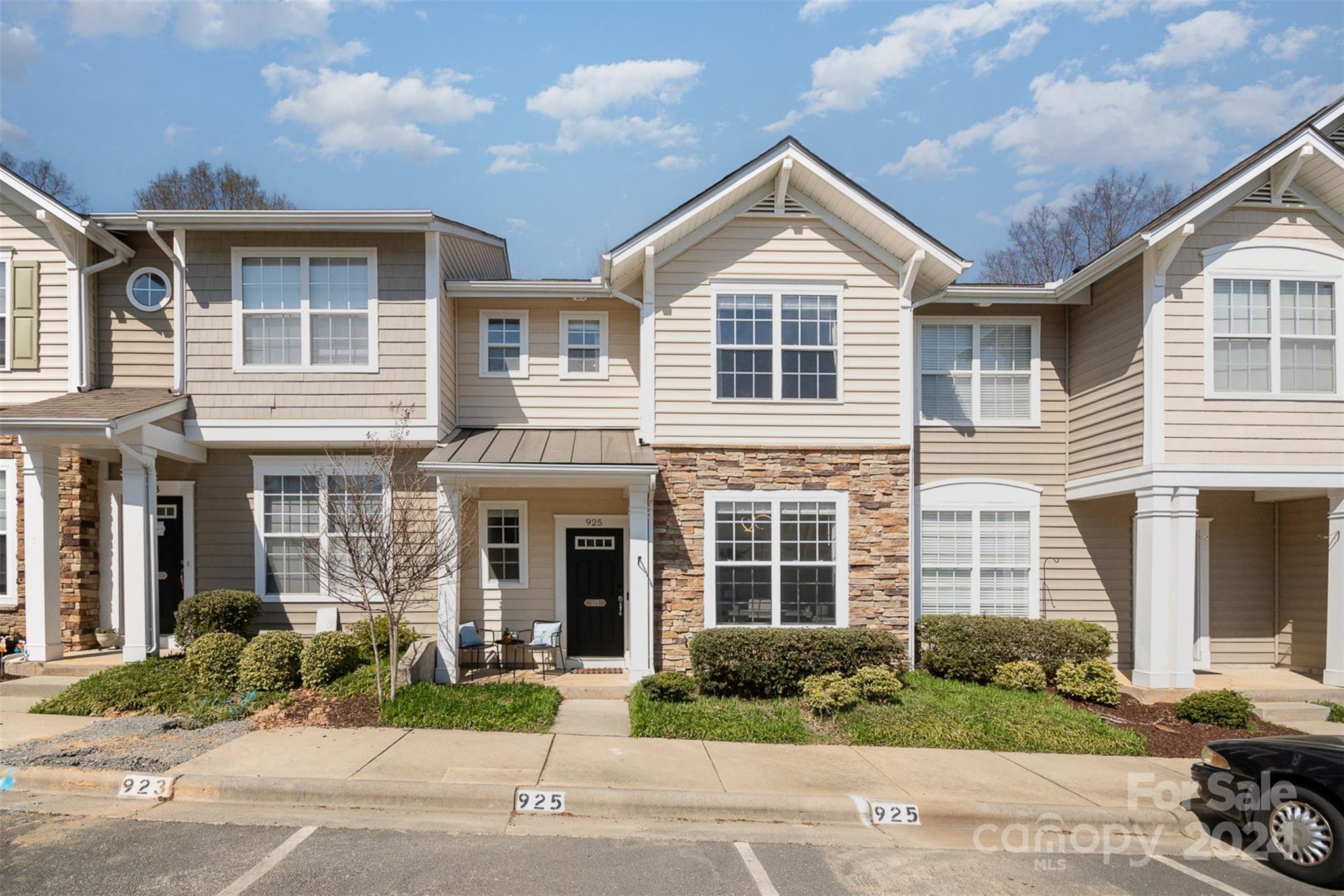 Beautiful and updated townhome in Fieldstone! Upon entering you'll find the spacious office or extra dining area next to the foyer. You'll love the NEW floors throughout, NEW white quartz counters, and white cabinets with custom upper additions. This home has been lovingly cared for with all of these updates, plus new light fixtures, ceiling fans and most bathroom fixtures. Private fenced backyard patio area perfect for entertaining. Upstairs are three bedrooms and two full bathrooms and laundry closet. Primary bedroom offers a walk in closet and dual vanity. New water heater 2023. HOA takes care of exterior maintenance and a community pool. HOA documents are in the attachments. Won't last long!