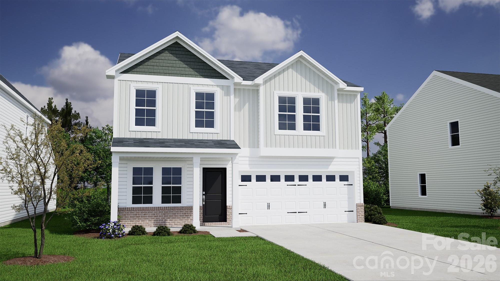 This two-story home includes four bedrooms and two-and-one-half bathrooms and front home office. The entrance from the attached two-car garage leads to the kitchen and eat-in, which also connects to the open great room with natural gas fireplace. Upstairs, the primary bedroom leads to a private bathroom with a large tile walk-in shower, garden tub with portrait window, linen closet, and access to the large walk-in closet. The laundry room is conveniently located just outside the primary bedroom, close to the three spare bedrooms and their full bathroom. In the Laundry room, you'll find a convenient table for folding or using as a desk/family planning center. This home features a covered rear porch, perfect for creating your backyard oasis.   


Similar Homes available for a preview tour in person at another Mungo Homes community while this home is under construction and virtual tours of the Lancaster plan are available on YouTube.