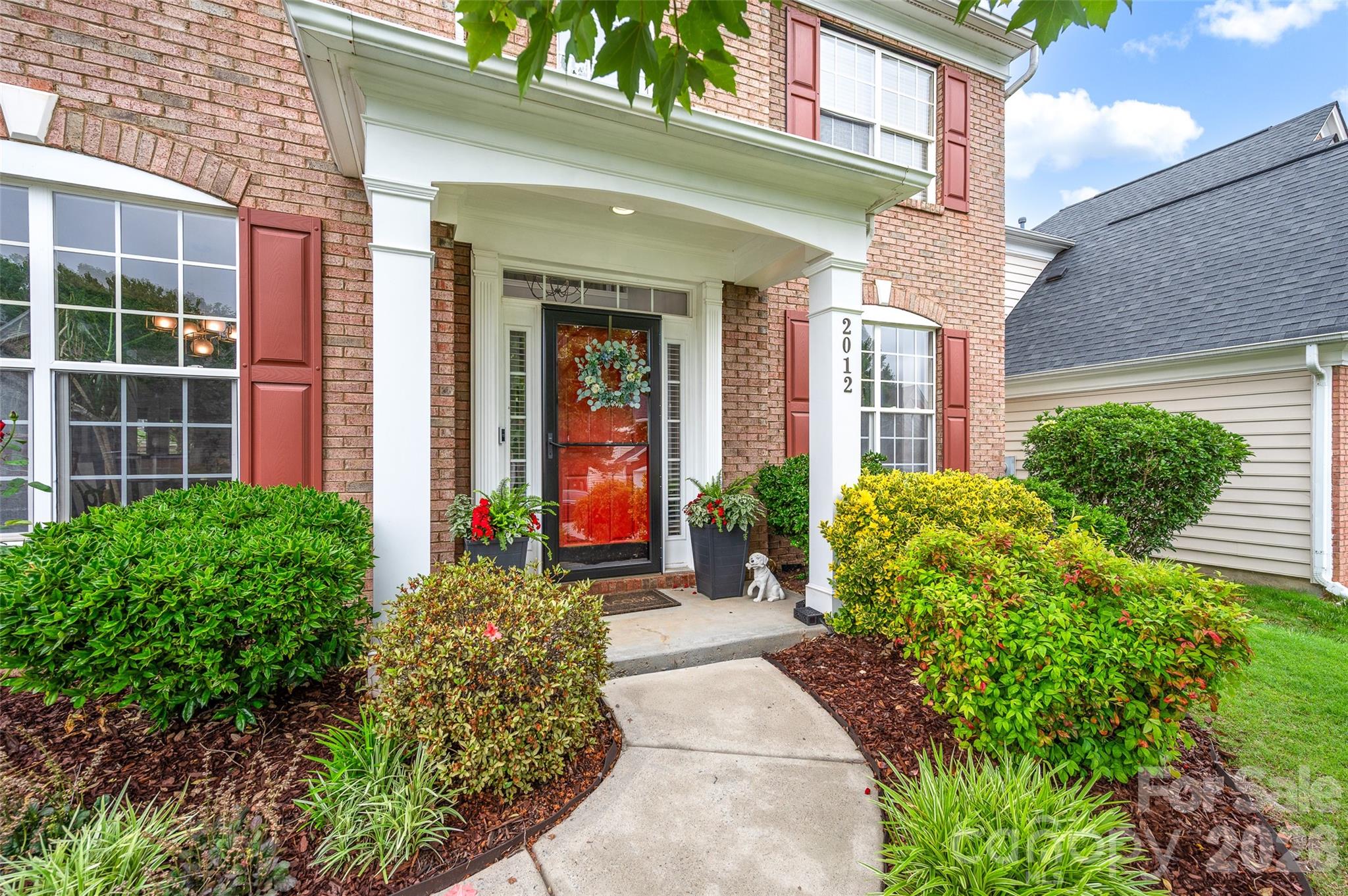 If you’re looking for an amazing MOVE-IN READY home in an incredible location, this is it! Located in the highly sought-after Charlotte University area, this beautiful home offers the perfect blend of comfort, style, and convenience. Ideally situated near major interstates, shopping, and dining, you’ll love being just minutes from Trader Joe’s, Starbucks, and Concord Mills Outlet Mall.  Thoughtful upgrades throughout the home create a perfect mix of elegance, sophistication, and everyday comfort. The updated kitchen features a large island, marble countertops, and plenty of space for gathering and entertaining. The family room showcases a stunning accent wall, while stylish light fixtures throughout the home add warmth and character.  Step outside and enjoy the covered patio with extended concrete space, creating the perfect setting for relaxing evenings, entertaining guests, or weekend gatherings.  There are also two pear trees in the backyard!  This home is truly one you have to see in person. Schedule your showing today to see everything this beautiful home has to offer!  P.S. Don't skip the garage!