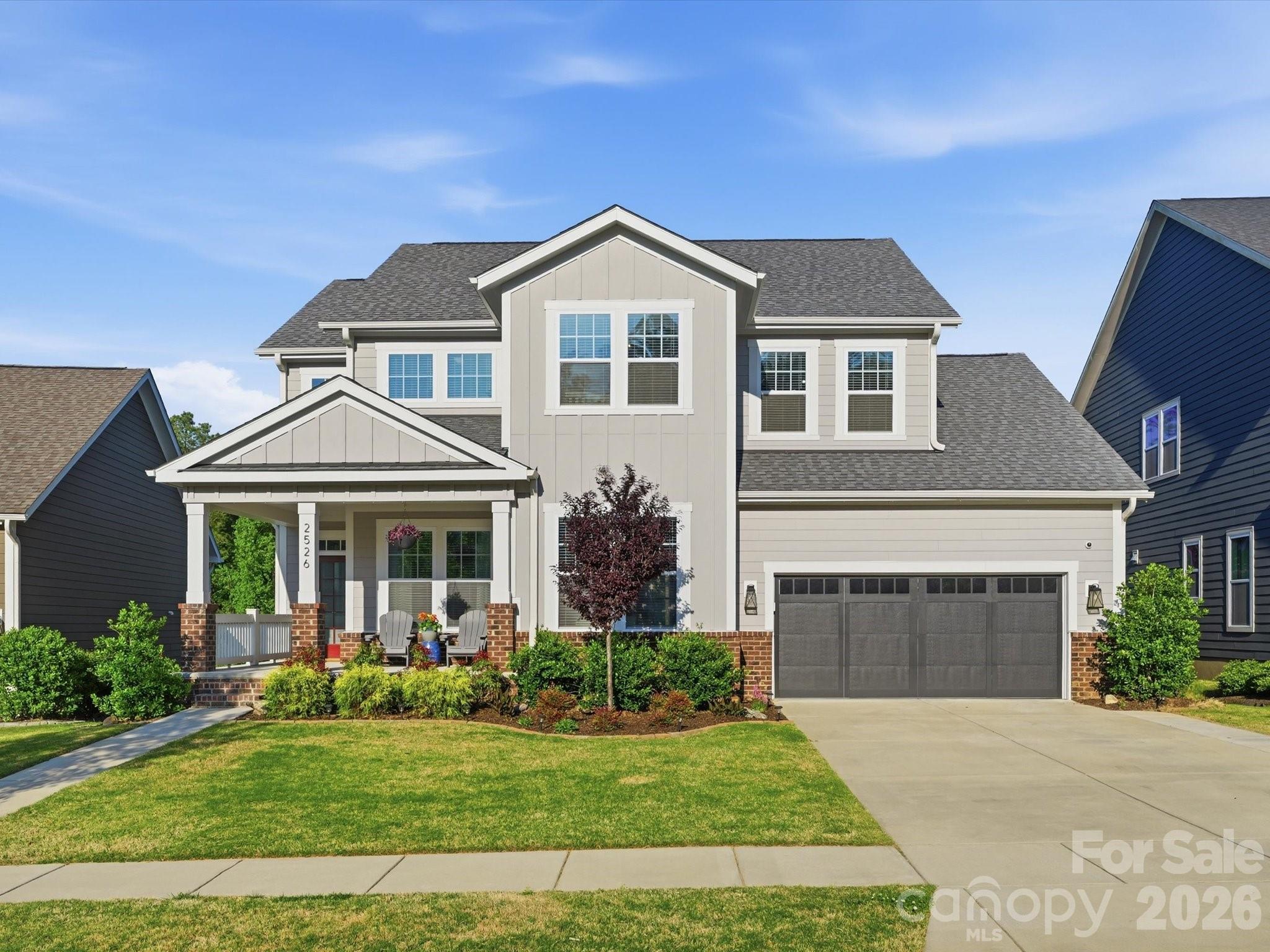Zoned to Crowders Creek Elementary, Oakridge Middle and Lake Wylie High School! Welcome to this exceptional 5-bedroom, 4-bathroom basement home in the highly desirable Paddlers Cove community, where refined living meets everyday functionality. Ideally positioned near the end of Paddlers Cove Drive on a quiet cul-de-sac, this home offers added privacy and a peaceful setting. 

Thoughtfully designed for both entertaining and daily comfort, the open-concept floor plan showcases a beautifully appointed kitchen featuring quartz countertops, a walk-in pantry, and a dedicated planning center, all seamlessly connected to the main living spaces. Just off the garage, a well-placed drop zone provides effortless organization for busy lifestyles. The main level also features a private office and a guest suite with a full bathroom, perfect for visitors or multi-generational living.

Upstairs, you’ll find a spacious and versatile layout featuring the primary suite, two additional bedrooms, a loft ideal for a secondary living space or home office, and an oversized laundry room designed for maximum convenience.

The finished basement expands your living space with an oversized recreation area, an additional bedroom, a full bathroom, and a large unfinished storage area, offering flexibility for both living and future needs.

Step outside to your private outdoor retreat, where a screened-in porch overlooks a serene, tree-lined backyard and a heated saltwater pool, creating the perfect setting for relaxing evenings or entertaining year-round.

Enjoy resort-style community amenities, including a neighborhood pool, all while being just minutes away, and even a golf cart ride, from top-rated schools and Field Day Park. 

Offering the perfect blend of luxury, privacy, and convenience, this home truly has it all.