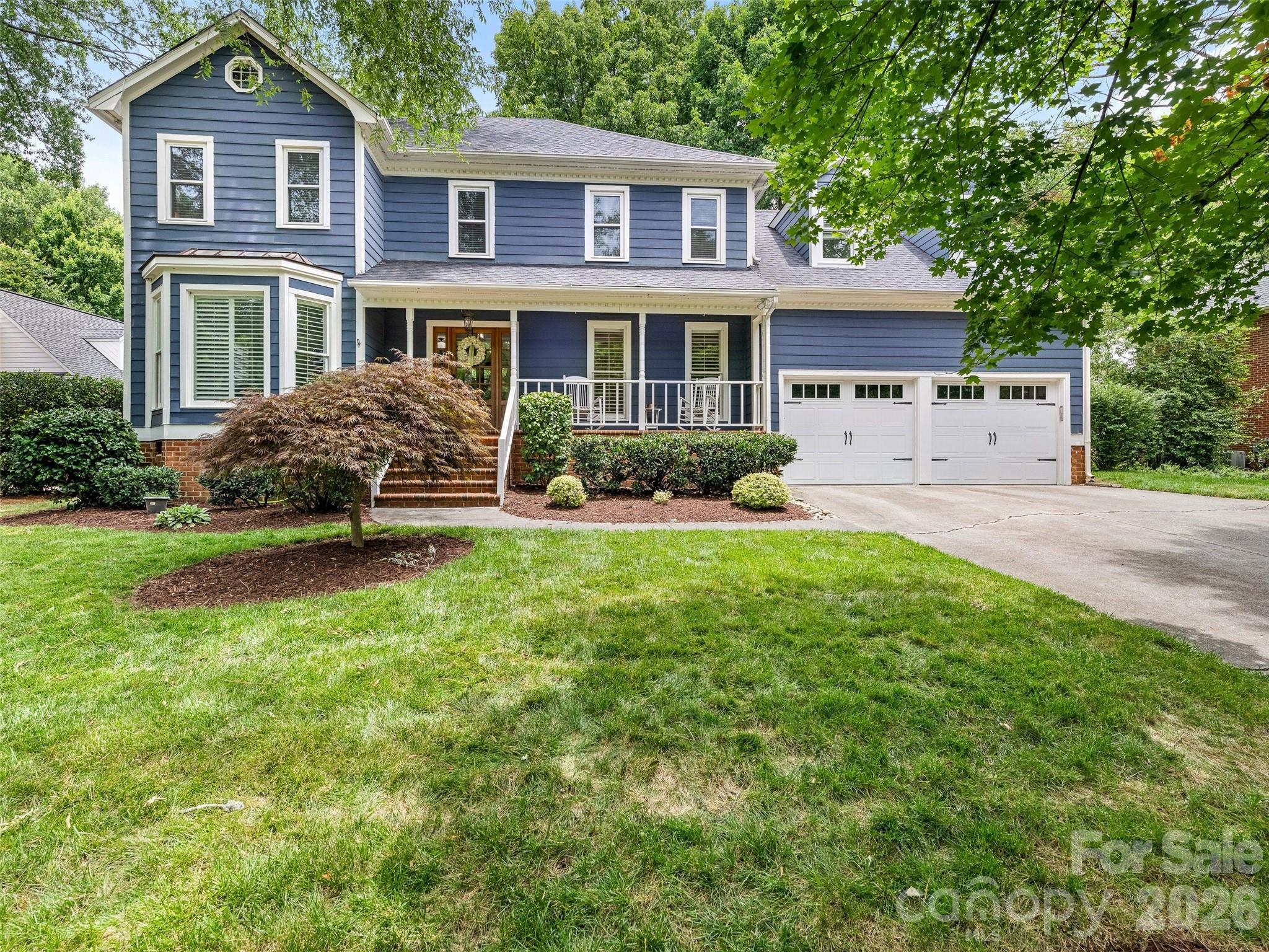 Absolutely loaded with charm, this new Park Crossing listing is ready for it's close-up! Starting with the inviting front porch and carrying through the rest of the house, this home exudes warmth and comfort to all who pass through its doors. Buyers will love the open floor plan, millwork and real hardwood floors found both downstairs and throughout the upstairs. The kitchen has been updated with painted cabinets, quartz counters and subway tile backsplash. All bathrooms have been updated and the primary was completely renovated in 2023 with a new vanity and soaking tub. Outdoors enjoy the huge screened in porch featuring a vaulted ceiling and EZ-Breeze windows which allow you to enjoy it almost year round. Park Crossing is an outstanding, amenity-rich neighborhood featuring a junior Olympic-sized pool, kiddie pool, tennis and pickleball courts, recreation area, and private neighborhood access to the Little Sugar Creek Greenway. Membership to the swim and racquet club is separate. The Park Crossing Social Club provides numerous opportunities for neighbors to connect and build community. ****PHOTOS WILL BE UPLOADED ON THURSDAY. Showings to start Thursday afternoon****