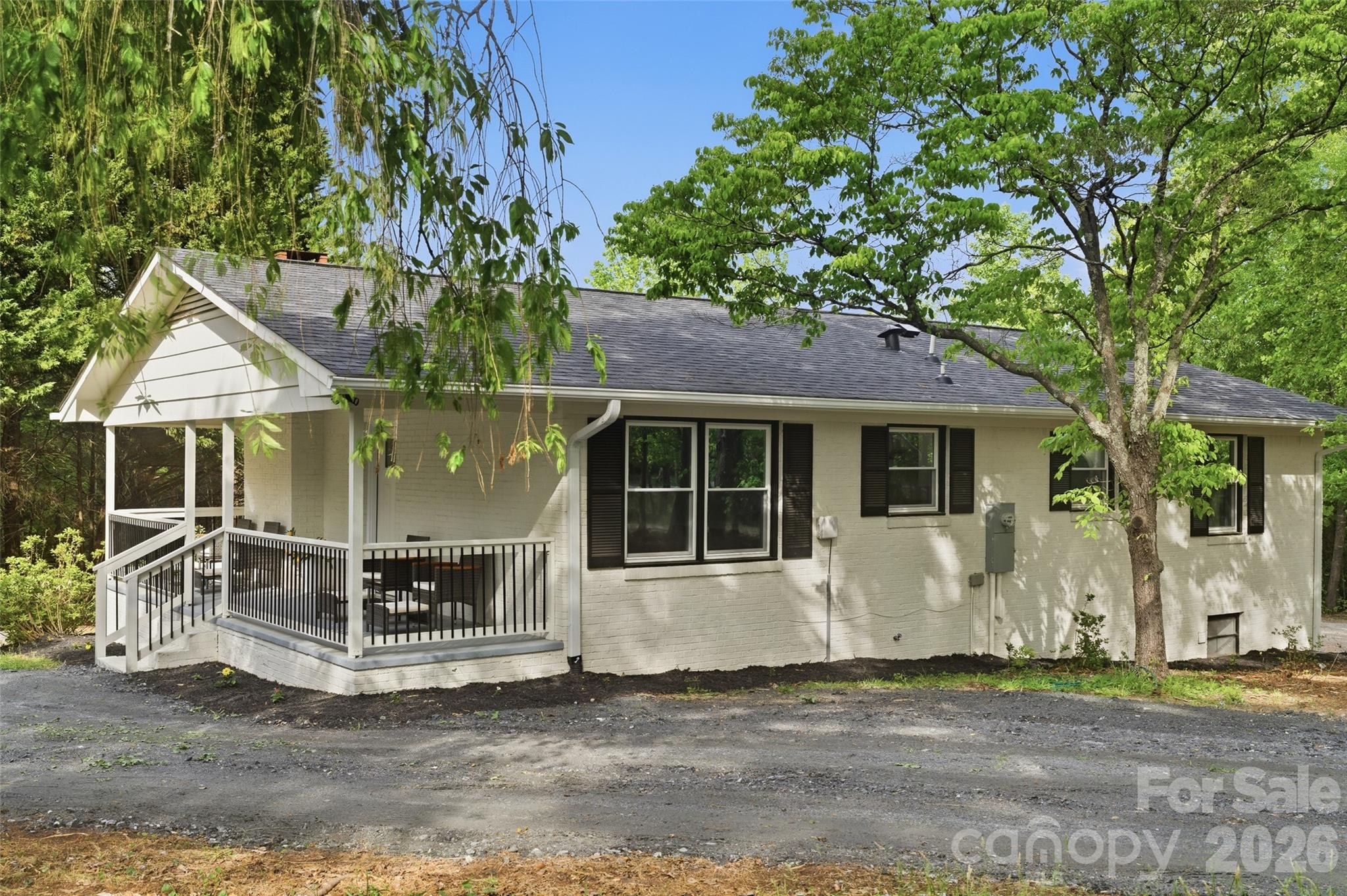 Private, fully renovated brick home on 4.4 acres of usable land—ideal for a mini farm, homesteading, or anyone looking to escape to peaceful country living. This move-in ready property features extensive updates throughout, including a new roof, new HVAC, brand new kitchen with updated appliances, fully renovated bathrooms, fresh interior paint, and durable LVP flooring throughout. The home offers 3 bedrooms, 2.5 bathrooms, plus a dedicated office and flexible bonus space—perfect for working from home, hobbies, or additional living areas. The partially finished basement provides excellent potential for a workshop, storage, or future expansion. Enjoy relaxing on the great covered front porch overlooking your private acreage—perfect for morning coffee, evening sunsets, and taking in the peaceful surroundings. Outside, the open and usable acreage gives you the freedom to bring your RV, boat, horses, or create your own mini farm. Enjoy privacy without sacrificing convenience—located just 10 minutes from downtown Columbus and 10 minutes to downtown Landrum, offering easy access to shopping, dining, and everyday essentials. If you're searching for updated features, acreage, and true country living with room to grow, this property checks all the boxes.