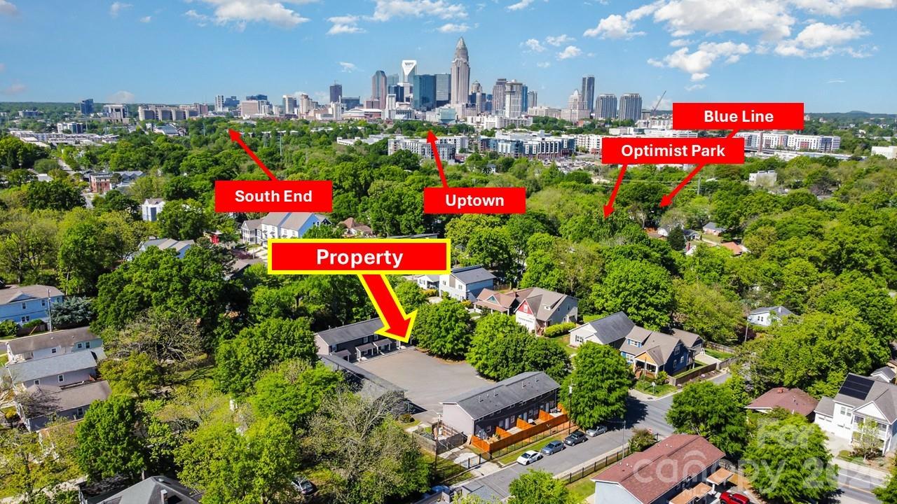 Right between NoDa and Plaza Midwood, close enough to walk to Optimist Hall or catch the Blue Line, but tucked behind a gate where things quiet down. This fully renovated 2-bedroom is part of a boutique 12-home community with its own private dog park — no size limits, no sharing with hundreds of neighbors. You get a back patio, off-street parking, and real outdoor space in a neighborhood where that's hard to find. Inside: refinished hardwood floors with new LVP flooring, stainless steel appliances, stackable washer/dryer included, updated interior and exterior light fixtures, new kitchen backsplash, and fresh paint throughout. Outside: new natural stone landscaping and a large private dog park for the community. The Little Sugar Creek Greenway starts at your doorstep. Optimist Hall, Camp North End, Uptown, and the best of NoDa are all a short walk or quick train ride from Parkwood Station. Move-in ready in a location that keeps getting better. Photos of model unit. A preferred lender is offering a $10,000 buyer incentive and 0% down financing for qualified buyers when purchasing this condo with their financing—available while funds last!