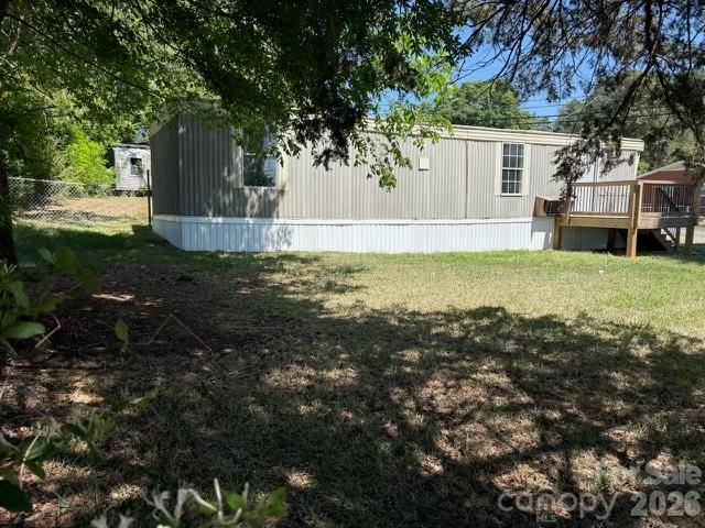 Great chance to own a home in a quiet neighborhood on a corner lot- No Lot Rent! You own the trailer and the land. This single wide trailer has had a recent remodel and features several modern updates, including new sheetrock and vinyl flooring throughout. Additionally, it includes a brand-new deck at the front entrance for you to enjoy. It contains 2 bedrooms and 1 bathroom. Whether you're looking to invest or make it your forever home, this property has incredible potential. Home offers comfort, convenience, and a prime location to downtown Gastonia.
Mini split AC/Heat unit has not been tested.