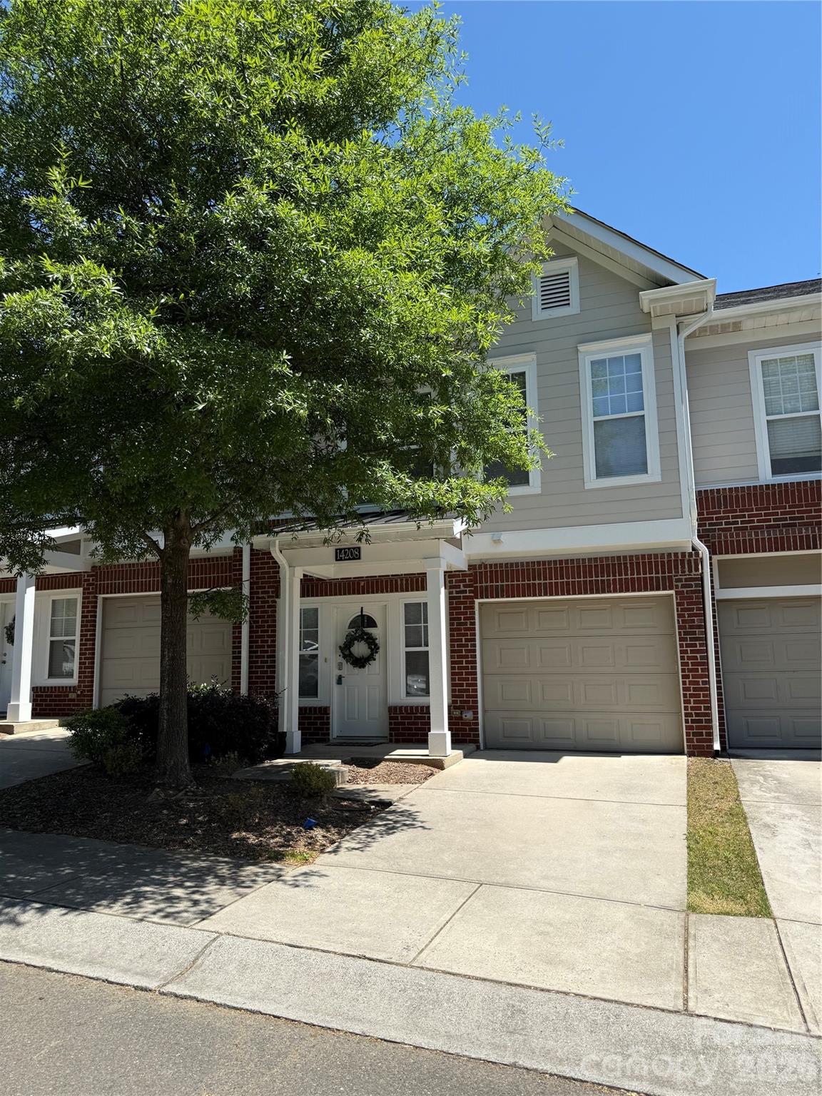 BACK ON MARKET - no fault to seller 
Gorgeous and newly remodeled townhome in Coventry Court community, near Ballantyne area of Charlotte. Main level hosts an open floor plan with large living room, dining and kitchen. Lots of natural light with oversized windows on main floor. Kitchen flows out to a private patio overlooking a wooded area. 
Also, a one car garage with good storage.
Upstairs are two bedrooms each with their own full bathroom.
Laundry closet is upstairs - and washer & dryer are included for sale.