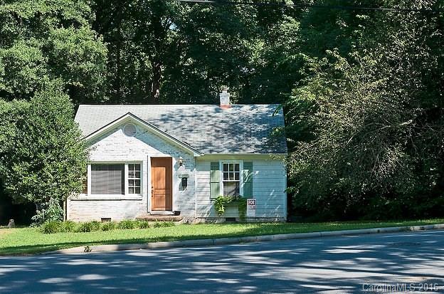 Charming cottage in a charming neighborhood.  Updated approx. 2007 years ago.  Roof March 2017, Furnace 2008. Hardwood floors throughout except for kitchen and bath.  Updated kitchen with original cabinetry,  renovated bath with walk-in shower.  Custom shutters and window box, copper chimney cap.  Cedar shake. Hot Merry Oaks, minutes to uptown. Open layout.  Kitchen with lots of light. Huge wooded lot. Greenway access. Community garden.  Sidewalks. Little Free Libraries.