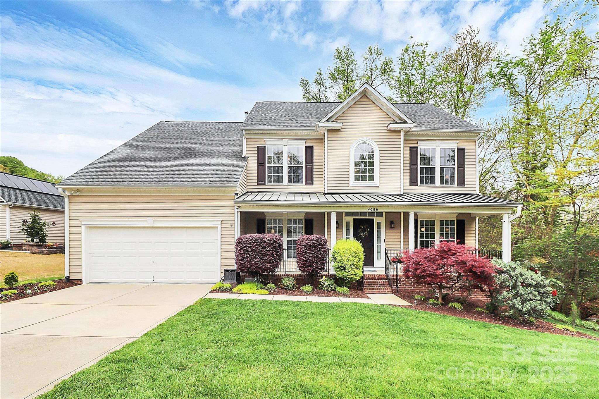 Welcome to this stunning home in the sought-after Glen Laurel neighborhood! This spacious residence offers 4 large bedrooms, a bed/bonus room & 3 full baths all on the 2nd level—providing a perfect bed-to-bath ratio & a peaceful retreat for the entire household. The main level features a dedicated office, formal dining room, formal living room, cozy family room with gas logs, an eat-in breakfast area & a well-appointed kitchen that opens to a covered deck through a charming French door. A convenient powder room is also located on the main level. Step outside to enjoy the large patio & beautifully landscaped, private backyard with in-ground irrigation—ideal for relaxing or entertaining. Enjoy peace of mind with a roof replaced 6/2014 & HVAC units that are less than five years old. Located within walking distance to the neighborhood pool, this home blends comfort, function, & community in one ideal package. Don’t miss your chance to live in one of the area’s most desirable communities!