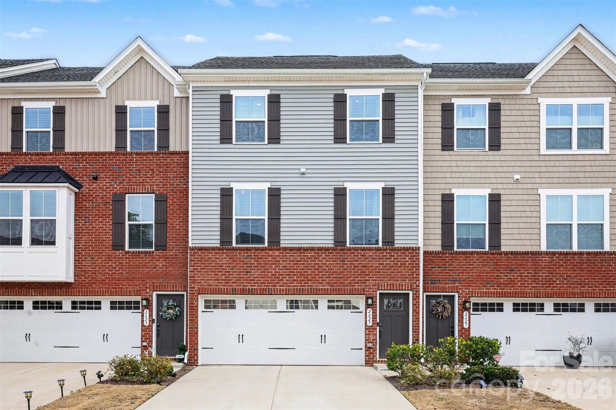 Complimentary 1-Year Home Warranty for Qualified Buyers!
Welcome to this stylish three-story townhome in the desirable Grantham Place community in Fort Mill, offering modern design and a vibrant lifestyle in a highly convenient location. The exterior features a classic mix of brick and siding that gives the home great curb appeal while maintaining a clean, contemporary feel within the neighborhood setting.

Inside, the main level showcases a bright open layout designed for comfortable living and entertaining. The spacious living area flows seamlessly into the dining space and kitchen, highlighted by a large center island that creates a natural gathering place. Large windows bring in plenty of natural light, while modern finishes and stylish details throughout give the home a polished, upscale feel.

The upper level includes the primary suite along with additional bedrooms, offering flexibility for guests, home offices, or hobbies. A lower-level recreation space provides even more versatility, perfect for a media room, workout area, or second living space.

Outdoor living continues with both a deck and patio area, creating great spaces to relax or entertain while enjoying views of the surrounding neighborhood. Residents of Grantham Place enjoy a wide range of community amenities including a pool, cabana, dog park, playground, sport court, tennis courts, and scenic walking trails that wind throughout the neighborhood.

Located in the highly sought-after Fort Mill area, the home is just minutes from shopping, dining, and everyday conveniences, with easy access to I-77 for commuting into Charlotte. The area is also known for its highly regarded schools and close proximity to outdoor recreation, making it a wonderful place to live, work, and explore.