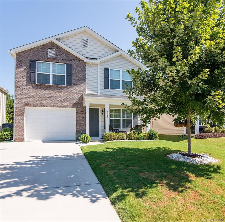 Pride of ownership shows in the almost new home. Nice open floor plan is warm and inviting.Master bedroom is large with vaulted ceilings, lots of great natural light and a very large walk-in closet the on suite features a garden tub and separate shower. All secondary bedrooms are a great size and have walk-in closets. The yard is flat and wooded. Plenty of space to entertain. Kitchen has had pull outs added to the cabinetry,the home owner recently had a whole home surge protector installed.