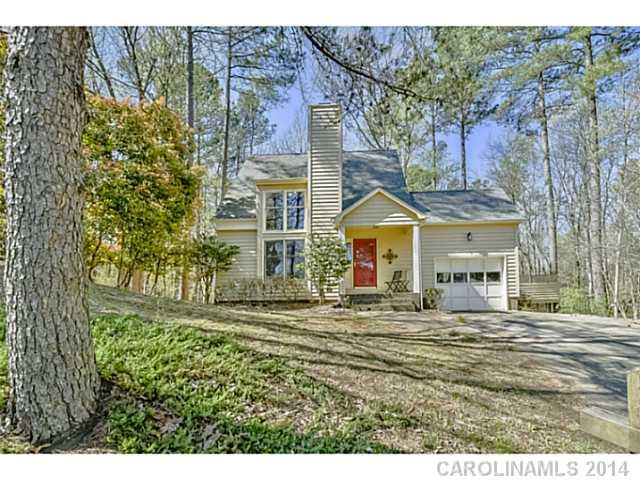 Newly updated, charming home on cul-de-sac street. Gorgeous custom stone wood burning fireplace and vaulted ceilings in Great Room. Eat-In Kitchen with spacious Dining Area. Master on Main with walk-in closet. New Pergo flooring throughout main living spaces and upper landing. Extra large deck to take in views of wooded yard. New heating, AC, thermostat, garbage disposal, and fixtures.