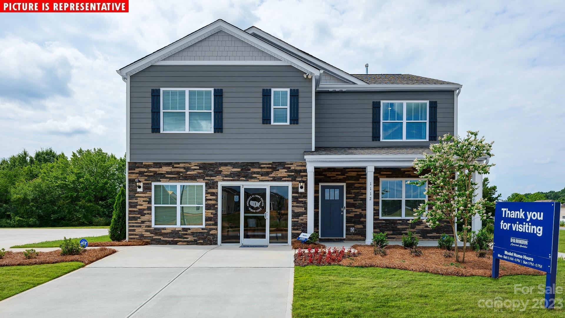 Brand new community in Monroe.  Secrest Commons is conveniently located off of Hwy 74-Independence Blvd and ML King Jr. Blvd.  This home is an incredible value with all the benefits of new construction and a 10 yr. Home Warranty! Home is Connected package includes programmable thermostat, Z-Wave door lock and wireless switch, touchscreen control device, automation platform, video doorbell, and Amazon Echo Dot.  The Hayden plan features a main level office, Main level guest bedroom and bath, plus four spacious bedrooms and loft upstairs. This open floor plan concept is great for entertaining, and the kitchen features an upgraded quartz countertop. There is no shortage of storage space all throughout the home. All home features are subject to change without notice. Please ask agent for details!