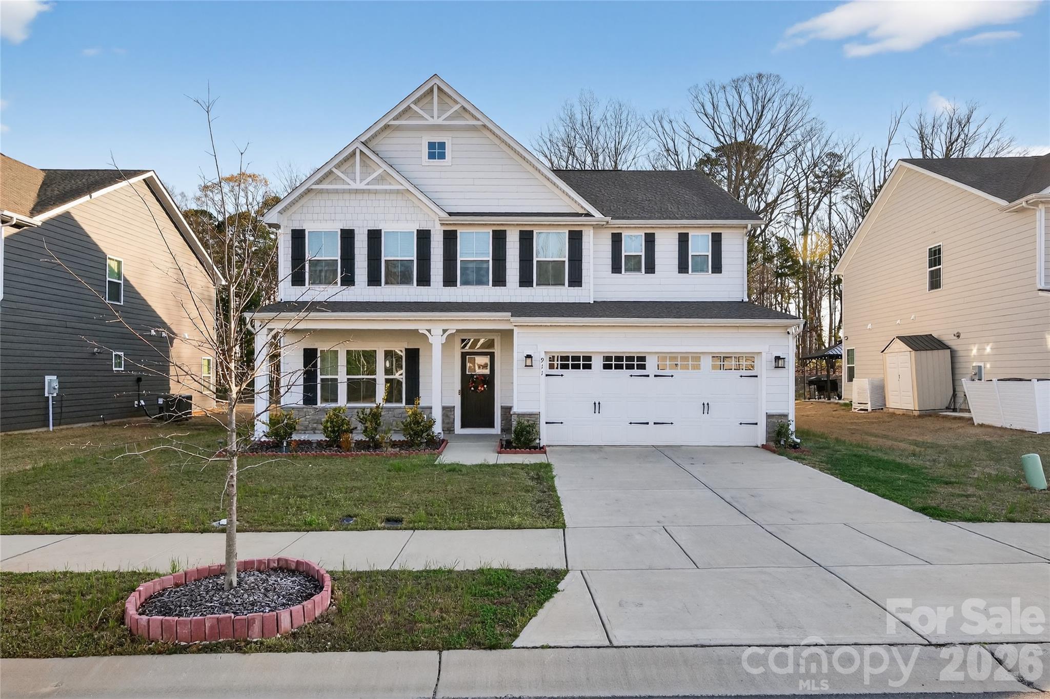 Welcome to this stunning, move-in-ready luxury home in the heart of Indian Trail, thoughtfully upgraded to deliver a modern, elegant lifestyle with comfort and functionality at every turn. This beautifully maintained residence showcases a bright open-concept design, enhanced by designer finishes, upgraded lighting, and contemporary color palettes that create a sophisticated yet inviting atmosphere. Interior Highlights Spacious open floor plan ideal for entertaining and everyday living Gourmet kitchen featuring upgraded cabinetry, sleek quartz countertops, stainless steel appliances, custom backsplash, and an oversized island Modern lighting upgrades including recessed lighting and designer pendant fixtures throughout Luxury vinyl plank flooring on the main level and plush upgraded carpeting upstairs Expansive living and dining areas filled with natural light Spa-inspired bathrooms with upgraded vanities, modern fixtures, and elegant tile finishes Upstairs Retreat Generous loft