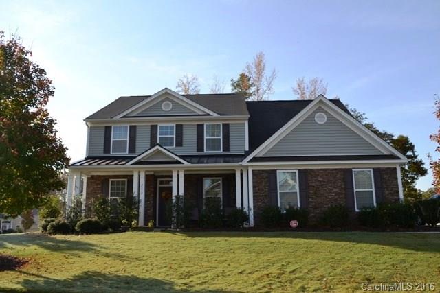 Come home to one of the few gated communities in Rock Hill.  This beautiful home offers 4 bedrooms with master on main level, formal living room or office with frech doors.  Formal dining room, two story great room with fireplace/gas logs.  Large granite kitchen with stainless appliances and a huge bonus room.  Rocking chair front porch and covered back patio.  This home sits on a great lot!  Beautiful inside and out!