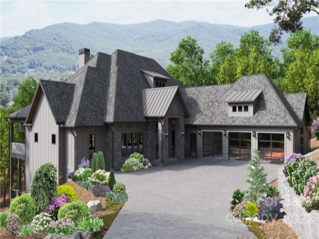 Welcome to the ultimate in MODERN LUXURY NEW CONSTRUCTION at The Cliffs of Walnut Cove. The thoughtful architecture of this main level living home makes it ideal for enjoying a blend of indoor and outdoor living. The expansive great room with soaring ceilings opens up to gorgeous long-range mountain views and amazing entertainment spaces which include multiple decks, two stone fireplaces and an outdoor kitchen. With views of Walnut Cove that abound from multiple rooms, your guests will be ensured a most inviting stay in their full en-suite personal accommodations. From the high-end finishes, appliances and beautiful modern selections to custom built-ins and a luxurious spa-like en-suite master bath, which includes his and hers custom closets, the builder spared no expense! This home also offers a full unfinished basement and an appointed space for a future elevator. With a Cliffs membership, you can enjoy all community amenities including golf, tennis, pool, gym, and more.