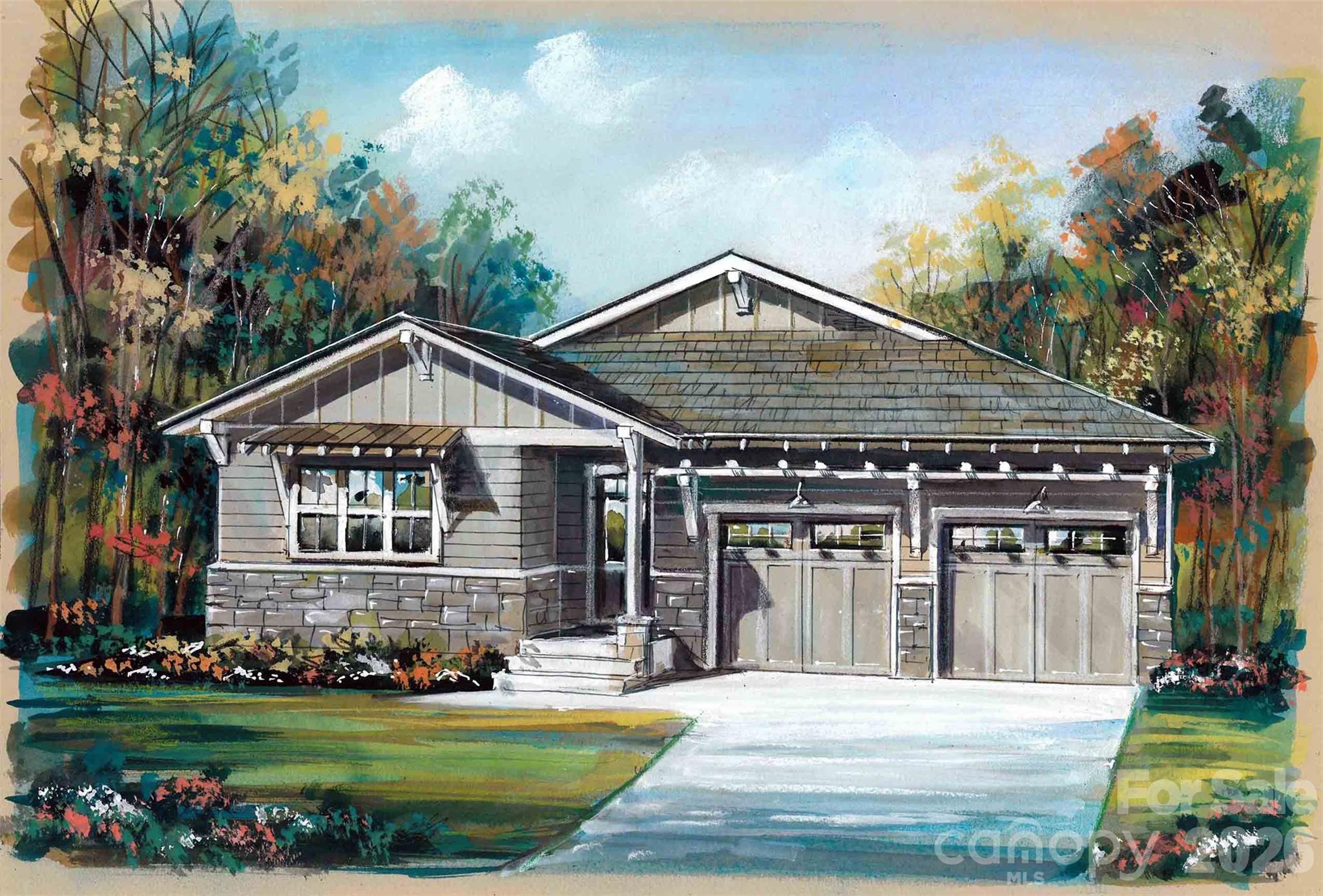 Discover Ashecroft, a premier new home community in beautiful Asheville! Nestled in a serene wooded setting yet minutes from shopping, dining, and everyday conveniences. Ashecroft offers a variety of thoughtfully designed floor plans, all with the primary suite and garage on the main level for comfort and convenience. Each home blends timeless craftsmanship with modern comfort, featuring site-finished oak floors on the main level, Silestone quartz or granite counters, Pella windows and doors, 9-foot ceilings, and a cozy gas fireplace. The Stuart floorplan offers two levels of square footage at 2,172 sqft. You can also select the floor plan option with a lower level with added living space totaling 2,486 sqft. This home offers main level living with extra bedrooms and full bath on the lower level. Enjoy preserved common green space that protects views and enhances the sense of privacy. Here, you can choose a home you’ll love now, and for years to come.