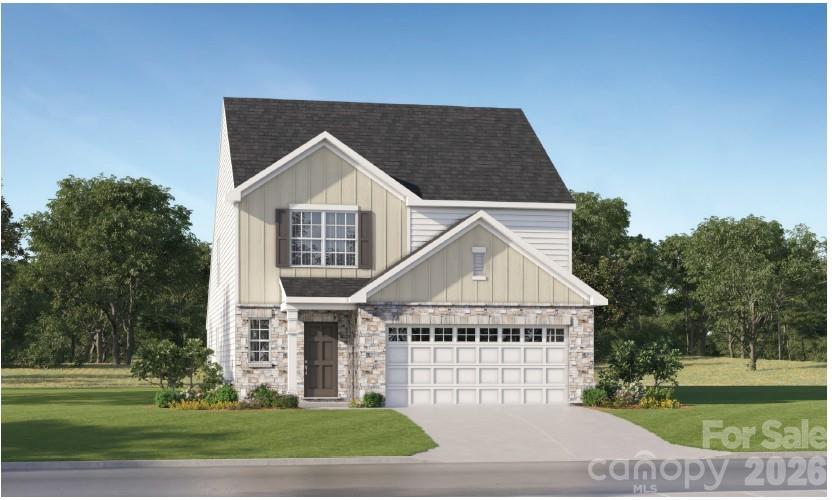 The single family home hosts the primary bedroom on the first floor with a generous walk in closet. A spacious open floorplan that connects an inviting Great Room, breakfast nook an kitchen offering quartz countertops, tile backsplash and gas range!. There are four bedrooms located upstairs with a spacious loft area. Luxury vinyl plank flooring throughout on the first floor at no extra cost! Cannon Village is a master-planned community offering new single-family homes and townhomes to a great location in York, SC. Future  amenities will include a swimming pool, cabana, and dog park.

We have 3 decorated models to see.  One single family and two townhomes.  Come check them out!