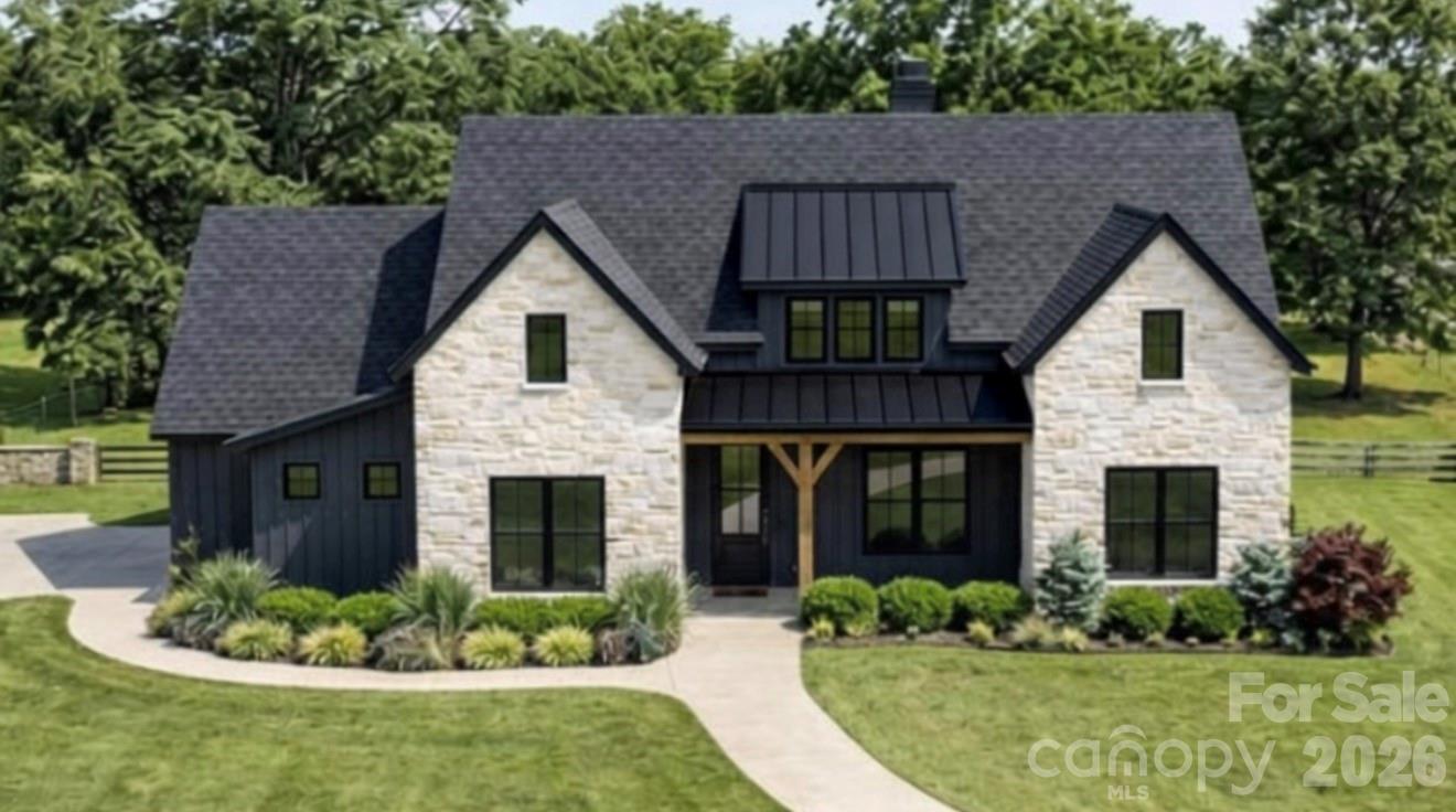 Welcome to 219 Barra Drive in desirable Aubert Landing, just minutes from downtown Waxhaw. This new construction custom home by Sheets Custom Homes showcases quality craftsmanship, thoughtful design, and upscale finishes throughout. The open-concept floor plan features 10’ ceilings in the main living areas, 9’ ceilings in bedrooms, and vaulted ceilings that enhance the home’s bright, spacious feel. The expansive great room seamlessly connects to the kitchen and dining area—perfect for everyday living and entertaining.

The chef’s kitchen is appointed with quartz countertops, stainless steel appliances, and custom cabinetry. A versatile bonus/game room offers flexible space for a media room, home office, or playroom. This home includes 4 bedrooms and 3 full bathrooms across approximately 2,769 square feet.

Enjoy outdoor living with a covered front porch and an oversized covered rear porch overlooking a backyard ideal for a future pool. The exterior features stone accents and board-and-batten siding for timeless curb appeal. Situated on nearly an acre with NO HOA, this home offers both privacy and convenience to shopping, dining, and everything Waxhaw has to offer.

Currently under construction—some finishes may be selected by the buyer. Contact listing agent for details on selections and construction stage.