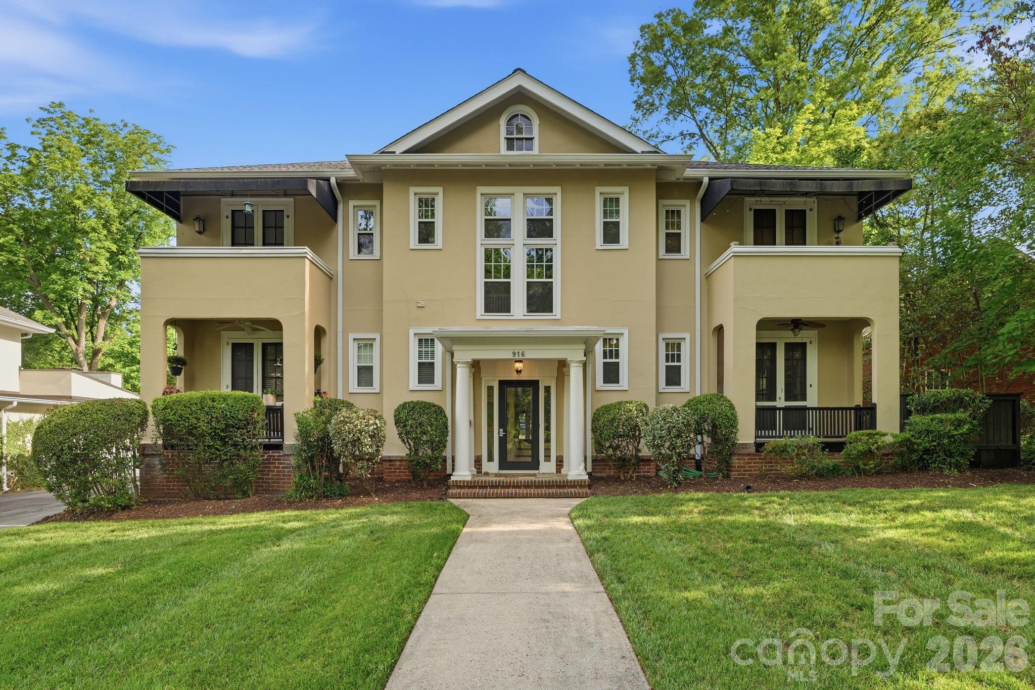 Nestled within the northern gateway of Myers Park, Charlotte’s most prestigious and enduring neighborhood, this Bromley Road property represents the type of generational asset that rarely reaches the market. The eight-unit, one-bedroom apartment/condominium building sits on nearly half an acre of prime real estate, surrounded by a mature tree canopy. The location is walkable to the very amenities that make Myers Park a perennial draw for 
residents. The current owner holds all eight condo units, and after completing a thorough renovation in 2016 that included an upgrade of all building systems, has been successfully leasing this high demand property. Combining an irreplaceable location, historic charm with modern updates, in-place income with clear upside and a uniquely flexible exit option, 916 Bromley is a true generational hold in one of Charlotte’s most desirable neighborhoods.