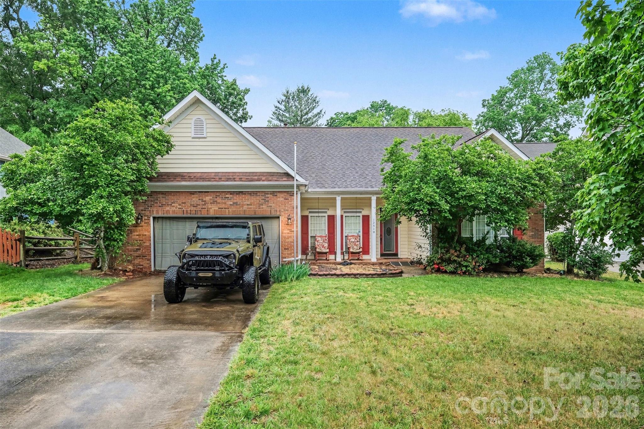 Welcome to this charming ranch-style home nestled in the established Devonshire community of Charlotte. Set on a spacious, tree-lined lot, this property offers a warm and inviting presence with a classic exterior, mature landscaping, and a welcoming front porch that sets the tone for relaxed living.
Inside, the living room centers around a cozy fireplace and seamlessly connects to the breakfast nook and kitchen spaces, creating an ideal setting for both everyday living and entertaining. The kitchen offers generous cabinetry, ample counter space, and a functional layout that opens to a casual dining area overlooking the backyard.
The primary suite provides a comfortable retreat with a spacious layout and an en-suite bath featuring a soaking tub and separate shower. Two bedrooms, with a bonus room that can be converted to 3rd bedroom, offer flexibility for guest space, home office needs, or hobbies, with one room highlighted by French doors that add character and versatility.
One of the standout features of this home is the expansive screened-in porch—perfect for enjoying Carolina evenings year-round. The backyard is private and serene, surrounded by mature trees with plenty of space for outdoor gatherings, gardening, or simply unwinding.
This community has easy access to shopping, dining, golf courses, parks, and major roadways for commuting.
This home combines comfort, charm, and location—making it a wonderful opportunity to enjoy all that this growing area of Charlotte has to offer.