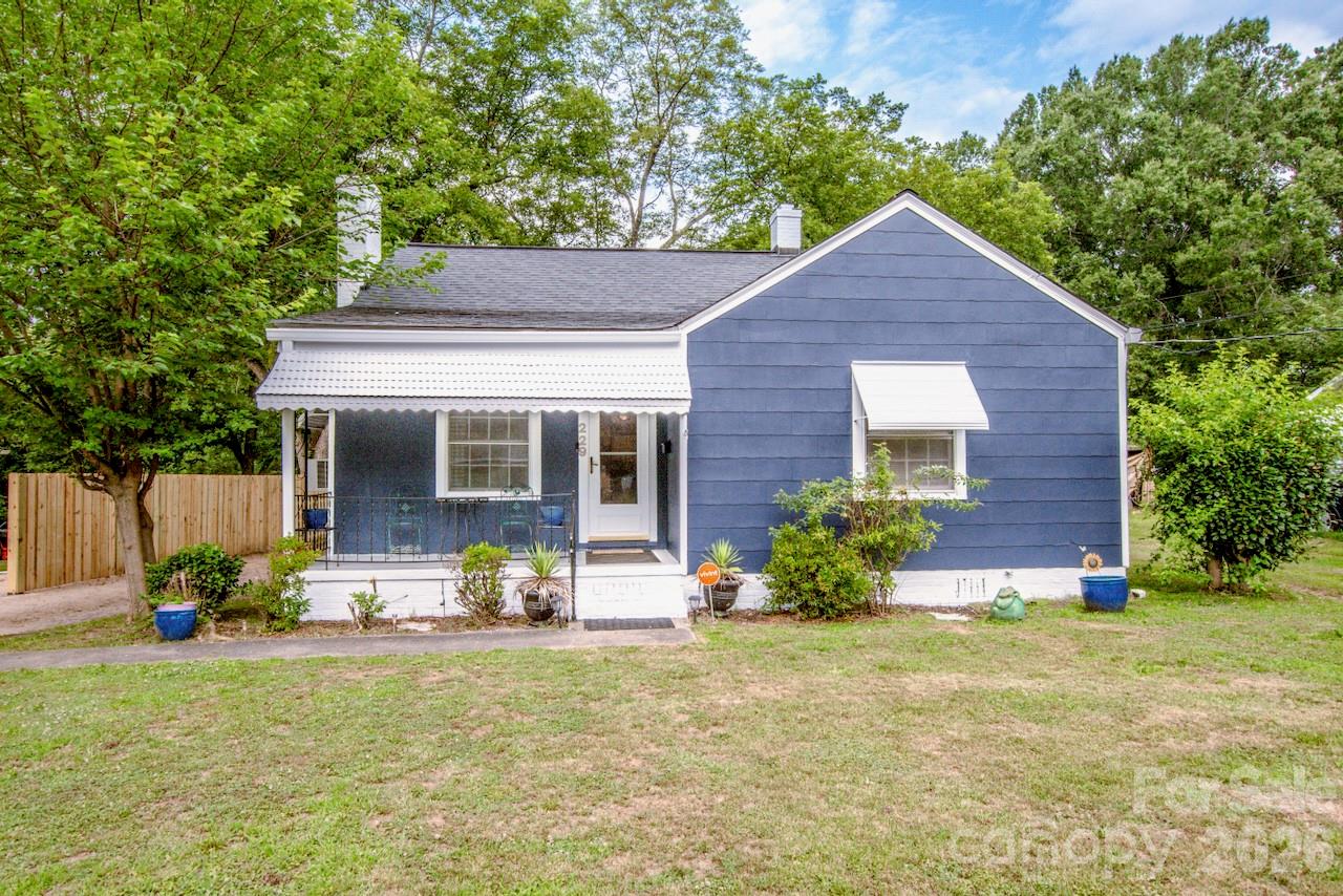 This adorable Mooresville bungalow has been freshly painted and has a newer roof. It sits in a prime Mooresville location, close to shopping, amazing dining options, healthcare, parks and Mooresville Graded schools. This 1947 two bedroom/1 bath home currently has tenants on a month to month lease. Crawlspace was repaired 3 years ago. The spacious and flat lot is .37 acres and offers shade and privacy. The front porch is ideal for relaxing after a long day. Several of the fixtures were installed by tenants and will be removed prior to their leaving. Please reach out for a complete list. Open House Saturday, June 27th from 3-5 pm!!