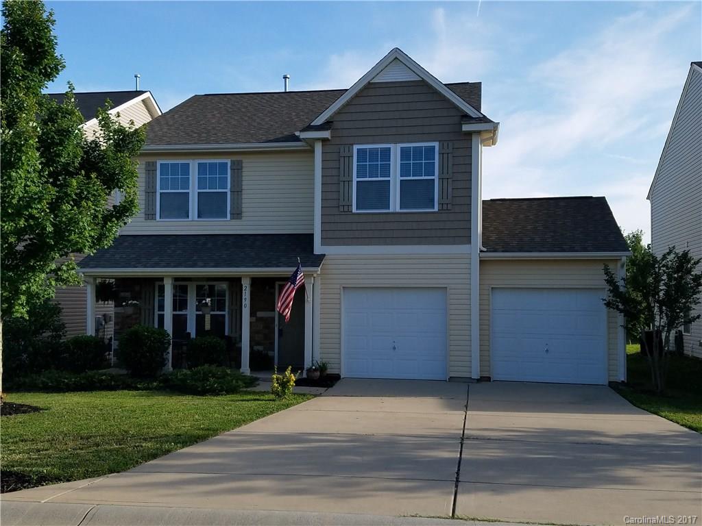 Beautiful REALTOR® owned contemporary home in Baden Village. Open floor plan with Granite Counter tops in kitchen/master bath, Stainless Steel Appliances/island in kitchen. Over sized shower and dual vanity in Master.  Large walk in closet.  2 quiet open garage doors. Oversized garage. Walking distance to schools, pool, park and lake.  Convenient to 77, 485, Carowinds and Ballantyne area.  Low SCTaxes! 1 year Home warranty included.