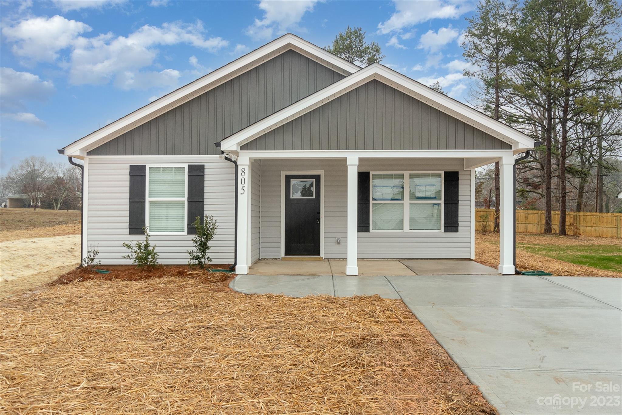 Welcome to your new home! This modern 3-bedroom, 2-bath new construction boasts an open layout, granite countertops, slow-close cabinetry, and luxury vinyl plank flooring. Located near downtown Landis, it offers the perfect blend of convenience and style. Don't miss out – schedule a viewing today!