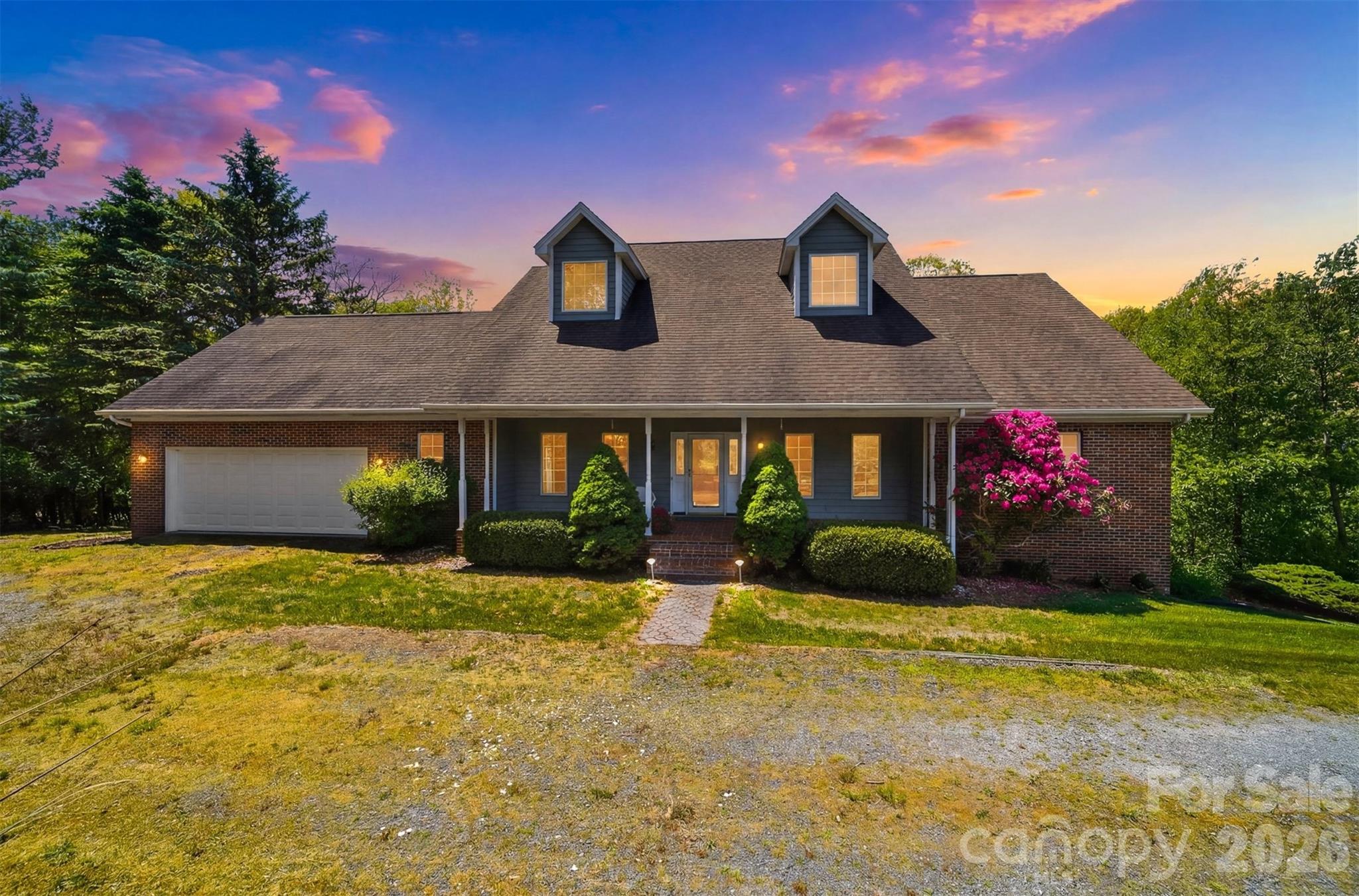 Welcome to this exceptional mountain retreat in the highly sought-after Sorrento Skies. Situated on 1.59 private acres, this beautifully maintained home offers thoughtfully designed living space with seasonal mountain views and convenient access to shopping, dining, Blowing Rock, and nearby ski resorts.

The home features 3 bedrooms, 3.5 bathrooms, and a versatile floor plan ideal for both everyday living and entertaining. Expansive main living areas are complemented by a finished lower level offering a bonus room, separate living area, and a second primary suite—perfect for guests, extended family, or multi-generational living.

*$5,000 allowance with accepted offer for paint or updates.* Additional features include a 2-car attached garage, fenced backyard, radon mitigation system, and low HOA dues. Offering the perfect balance of privacy, comfort, and convenience, this property is well suited as either a full-time residence or mountain getaway in the heart of the High Country.