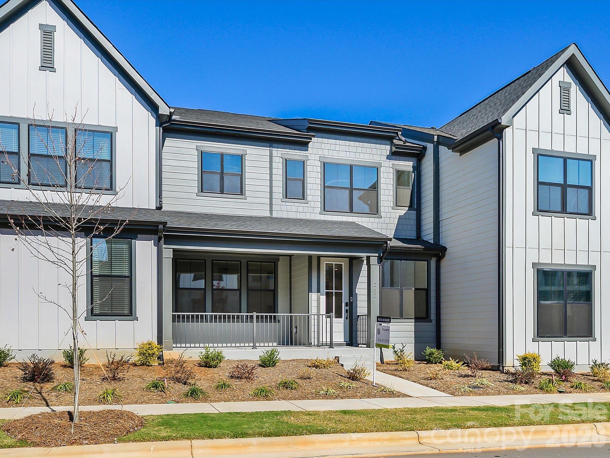This 3-bedroom, 2.5-bath Allison floor plan blends modern style with thoughtful design for everyday living. The open layout is anchored by a chef-inspired kitchen featuring crisp white cabinetry, quartz countertops, and matte black hardware, creating a space that’s both functional and elegant. Enjoy added privacy with no rear neighbors and unobstructed, tree-lined views that make the backyard feel like a peaceful retreat. The primary suite serves as a serene oasis with an en suite bath and generously sized walk-in closet. Just minutes from Downtown Belmont, this home offers easy access to locally owned shops, restaurants, and the serene shores of Lake Wylie for a lock-and-leave lifestyle that’s both relaxing and connected.