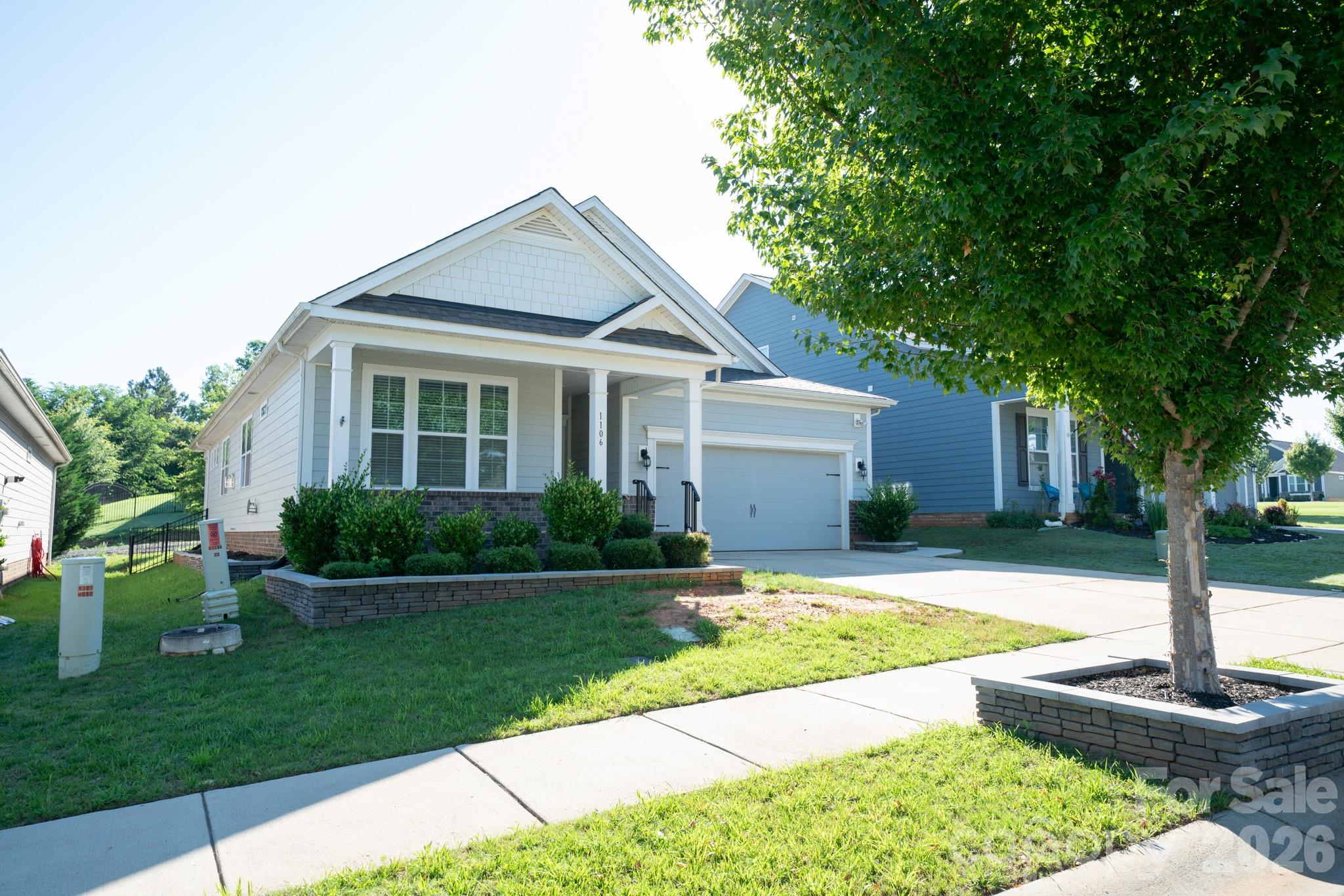 Welcome home to this beautifully maintained 3-bedroom, 3-bath home in a highly desired Millbridge community! Built in 2019, this home offers modern comfort and style with a spacious layout designed for everyday living. Enjoy relaxing mornings or quiet evenings on the screened-in porch overlooking the fenced backyard, perfect for pets, play, or entertaining. The outdoor fire pit creates a cozy gathering space to enjoy year-round. With its newer construction, attractive features, and prime location in a sought-after neighborhood, this home is one you won’t want to miss!