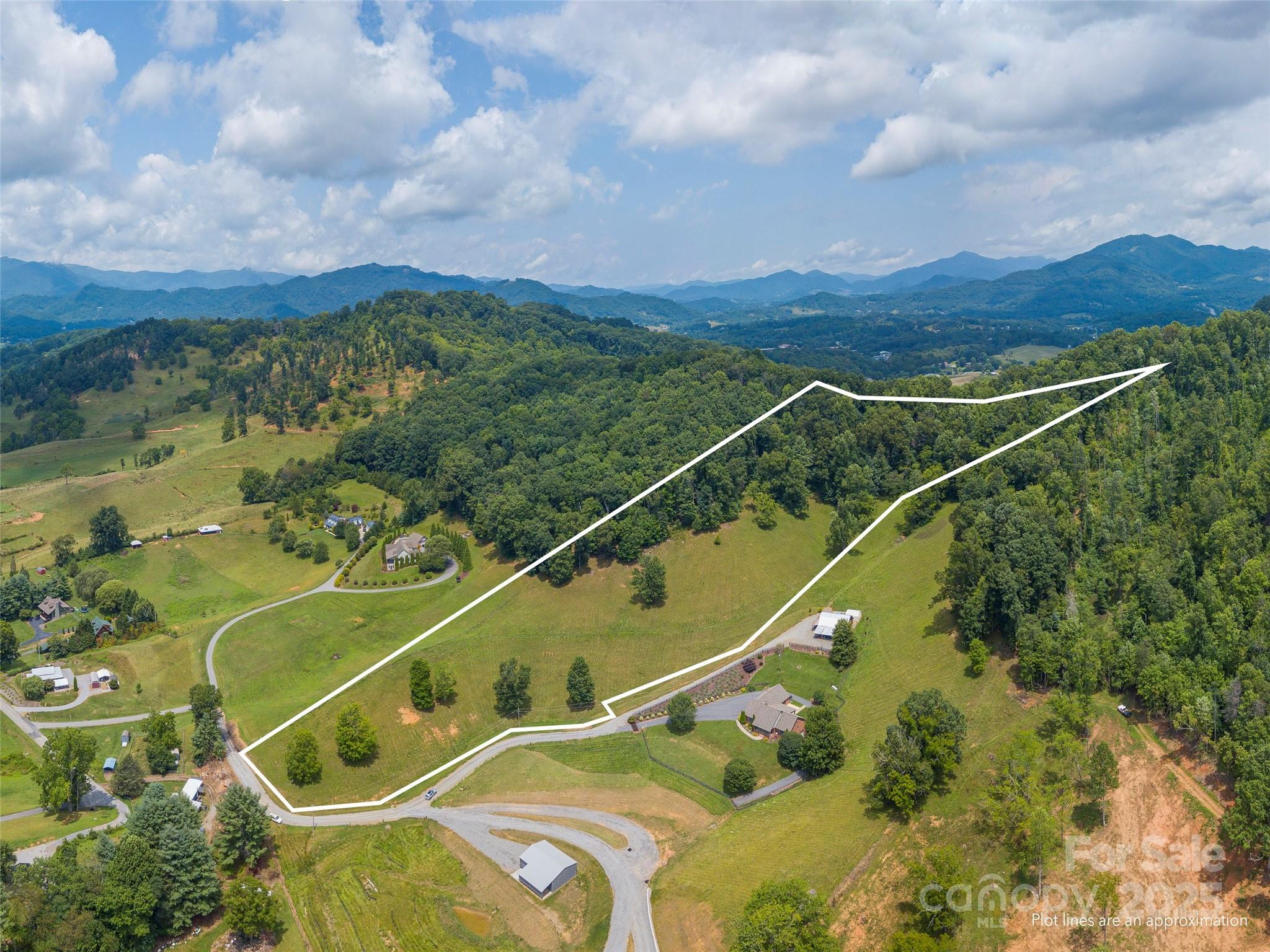 10.1 acres of very rich land in the Francis Farm area of Waynesville NC ready for you to build your dream home on or create
a family compound. Huge Blue Ridge mountain views. Only 2 single family homes are allowed to be constructed on the land.
No Manufactured homes.