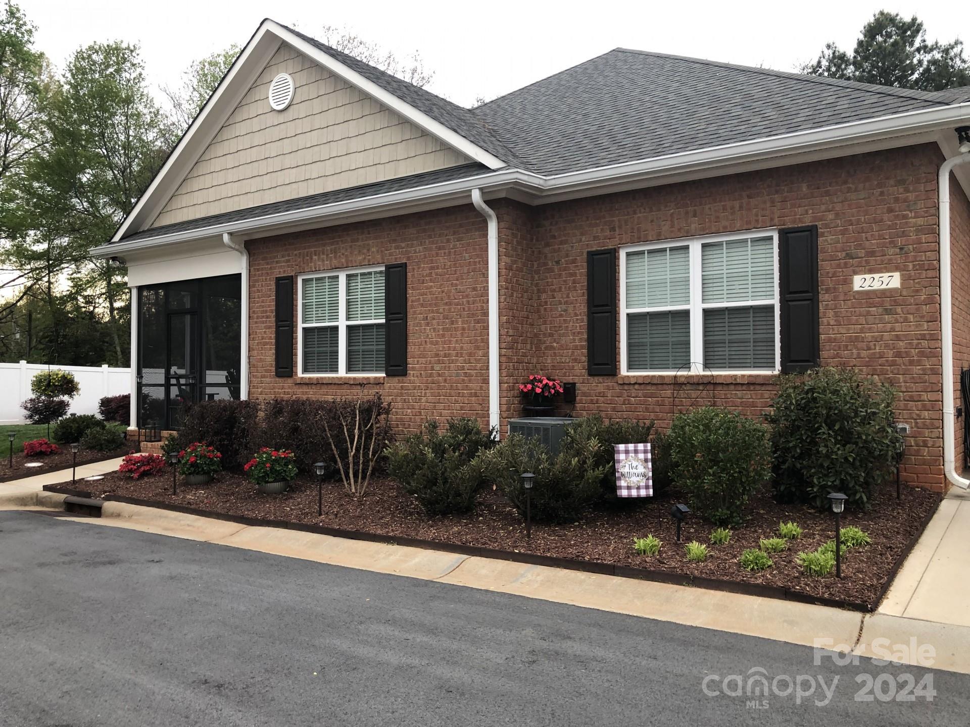 This stunning townhouse in Denver, NC was built in 2019 and offers 3 bedrooms, 3 full bathrooms, with a screened in porch and many other upgrades. This property boasts a contemporary layout with plenty of room for entertaining and everyday living. Don't miss out on the opportunity to own this beautiful home in a desirable location, close to Lake Norman offering privacy and serene green space at end of a street with many amenities in 3 Cherry Way, a 55 + community. A must see that’s move in ready!