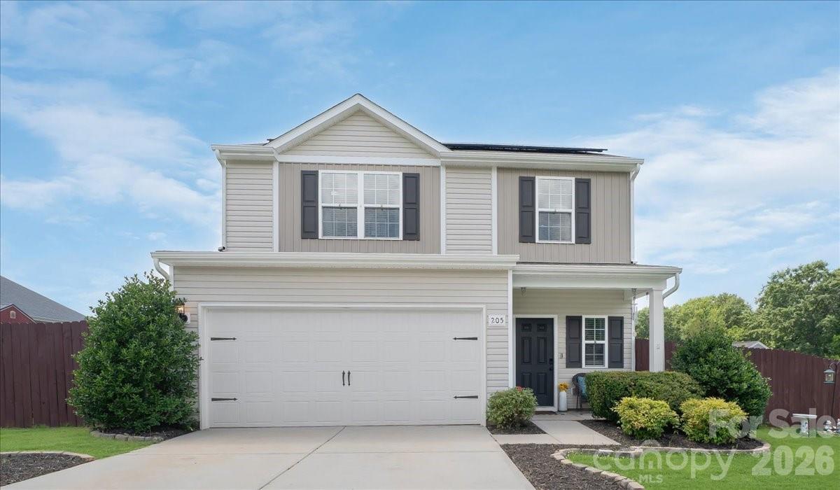 This well-maintained home offers the perfect blend of comfort, style, and convenience. The spacious kitchen features stainless steel appliances, including a dishwasher, microwave, and range, as well as a convenient pantry for additional storage.

Upstairs, you'll find a generous primary suite complete with a private bath featuring double vanities, a garden tub/shower combination, and a large walk-in closet. A versatile loft provides the perfect second living area, home office, playroom, or space for family and guests to relax.

Step outside and enjoy the fenced backyard—ideal for entertaining, gardening, pets, or simply unwinding after a long day.

Ideally located just minutes from downtown Kings Mountain, with easy access to Highway 74 and Interstate 85. Enjoy nearby attractions including the Kings Mountain Gateway Trail, Crowders Mountain State Park, Kings Mountain National Military Park, and Catawba Two Kings Casino. Conveniently located near schools, restaurants, shopping, and everyday conveniences.

Move right in and enjoy everything this exceptional home and prime location have to offer!