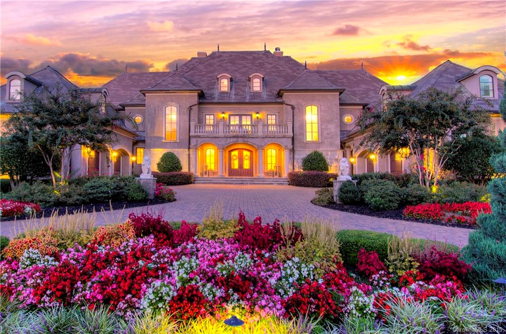 Stunning French chateau on second fairway of highly sought-after Longview. This bright and beautiful home has everything to meet his or her desires: from a master suite with custom-designed closet and additional sitting room to a third floor theatre, gym, & recreational space. Live everyday in luxury with a gourmet chef’s kitchen, two-story formal living room, salt water pool, cabana, breathtaking chandeliers, & a four-car garage. It’s not just a home; it’s a lifestyle. Full membership required.
