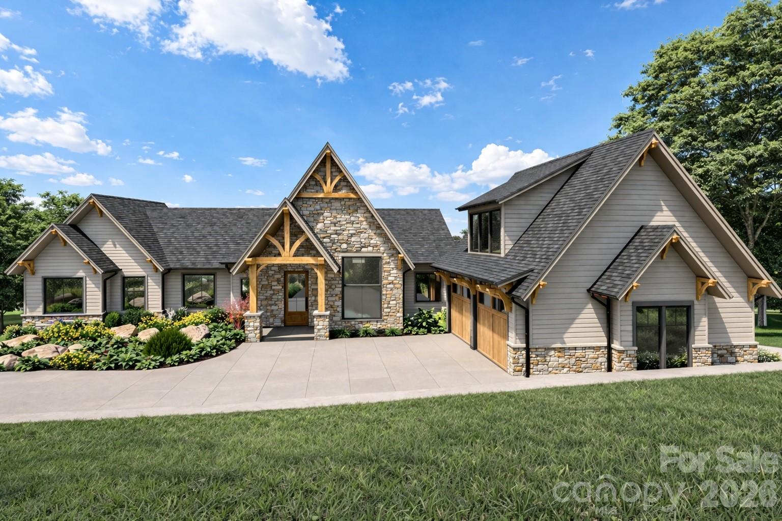 Experience elegance and mountain serenity with this lot-home package by Buchanan Construction in The Cliffs at Walnut Cove, Asheville’s premier gated golf and wellness community. Nestled on a stunning 2.6-acre homesite at 2,200 feet, this Energy Star Certified home offers 3 bedrooms, 3.5 baths, and nearly 3,200 square feet of thoughtfully designed living space.
Blending timeless style with durability, the home features Hardie lap siding, sleek Fortress railings, and a screened porch for year-round enjoyment. A 10-year structural warranty and generous allowances for custom finishes let you personalize your space.
Buchanan Construction’s commitment to quality ensures a home as functional as it is beautiful. Within the natural beauty of Walnut Cove, this property offers a lifestyle of luxury, tranquility, and community.
A Cliffs membership, granting access to all seven communities and their world-class amenities, is available for purchase.