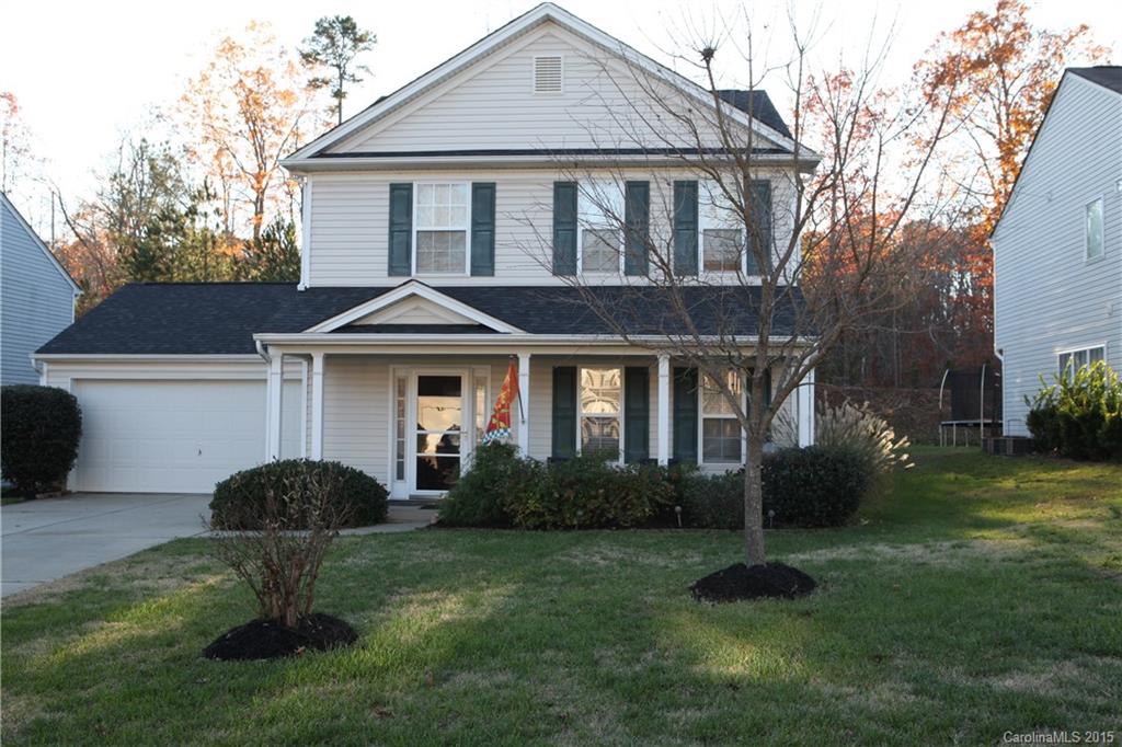 Lovely home in Legacy Park with lots of upgrades! Laminate flooring throughout 1st floor. Granite in the kitchen. Roof replaced appx 4 years ago and HVAC has been replaced and upgraded to a dual zone,3 Ton, Trane system! Great view of wooded area out back, fenced in yard and home is toward the end of a cul-de-sac street. Community has pool, tennis,playground, pond, and clubhouse.