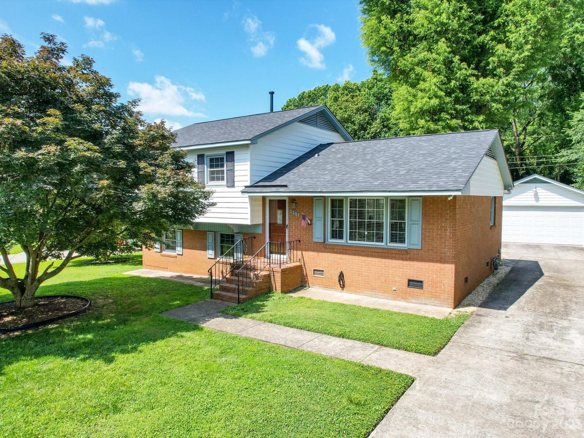 The seller have accepted an offer . 
Welcome home to your oasis in the city! Nestled on a peaceful .35 acres of land, this 3 bedroom 2 bathroom home is perfect for those who want the best of both worlds. Just minutes from McAlpine Creek Greenway and fabulous shopping along E W.T. Harris Blvd., you'll have quick access to all that uptown Charlotte has to offer.

But wait there's more! Enjoy entertaining in your large fenced backyard complete with a spacious deck, sunroom overlooking it all, and two car detached garage for plenty of storage or parking space. Don't miss out on this amazing opportunity - call today to schedule your private tour!
Brand New Roof 2023 , HVAC 2016 , Water Heater 2017 .Home sold As is ! 
The owner connected to the city sewer recently .