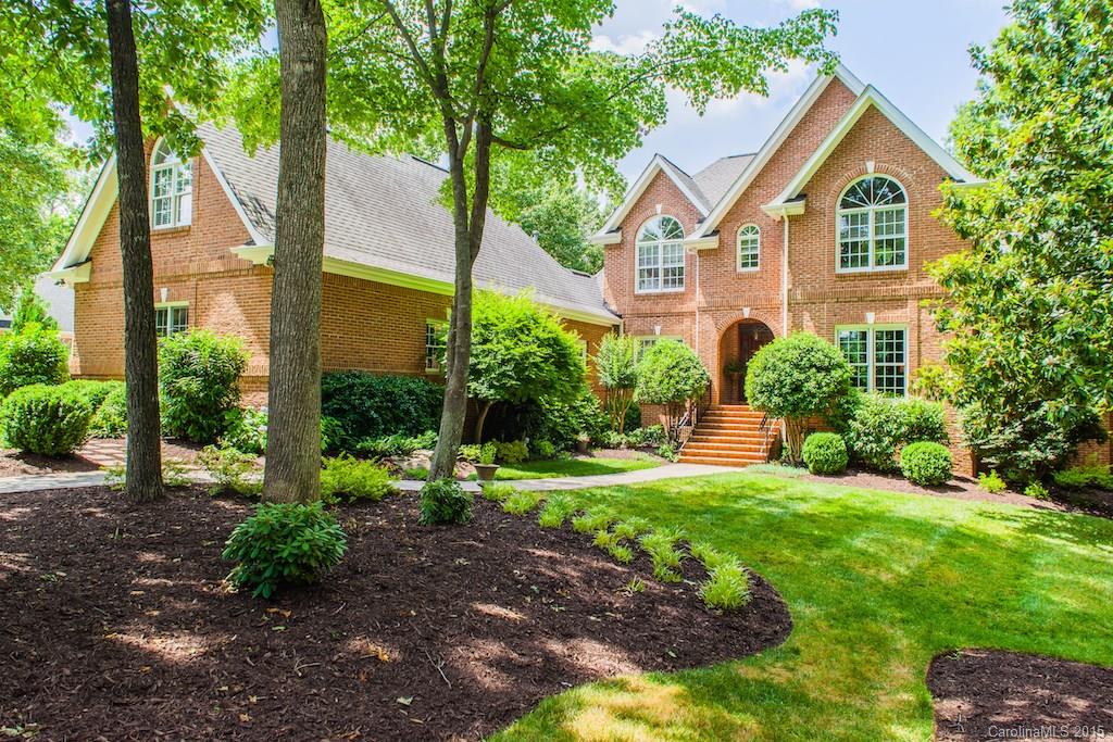 Stunning custom built all brick home with exquisite detail and upgrades in the very private Bailiwyck community. Unique floor plan and custom woodwork surely sets this home apart from the rest. Special details include 7" baseboards, hardwood floors, 10' ceilings, crown moldings, chair rails, marble foyer, custom built-ins, lots of natural sunlight and more. Fort Mill schools, easy access to I77, minutes away from Charlotte Uptown and CLT Airport all with lower property taxes and much more!!!
