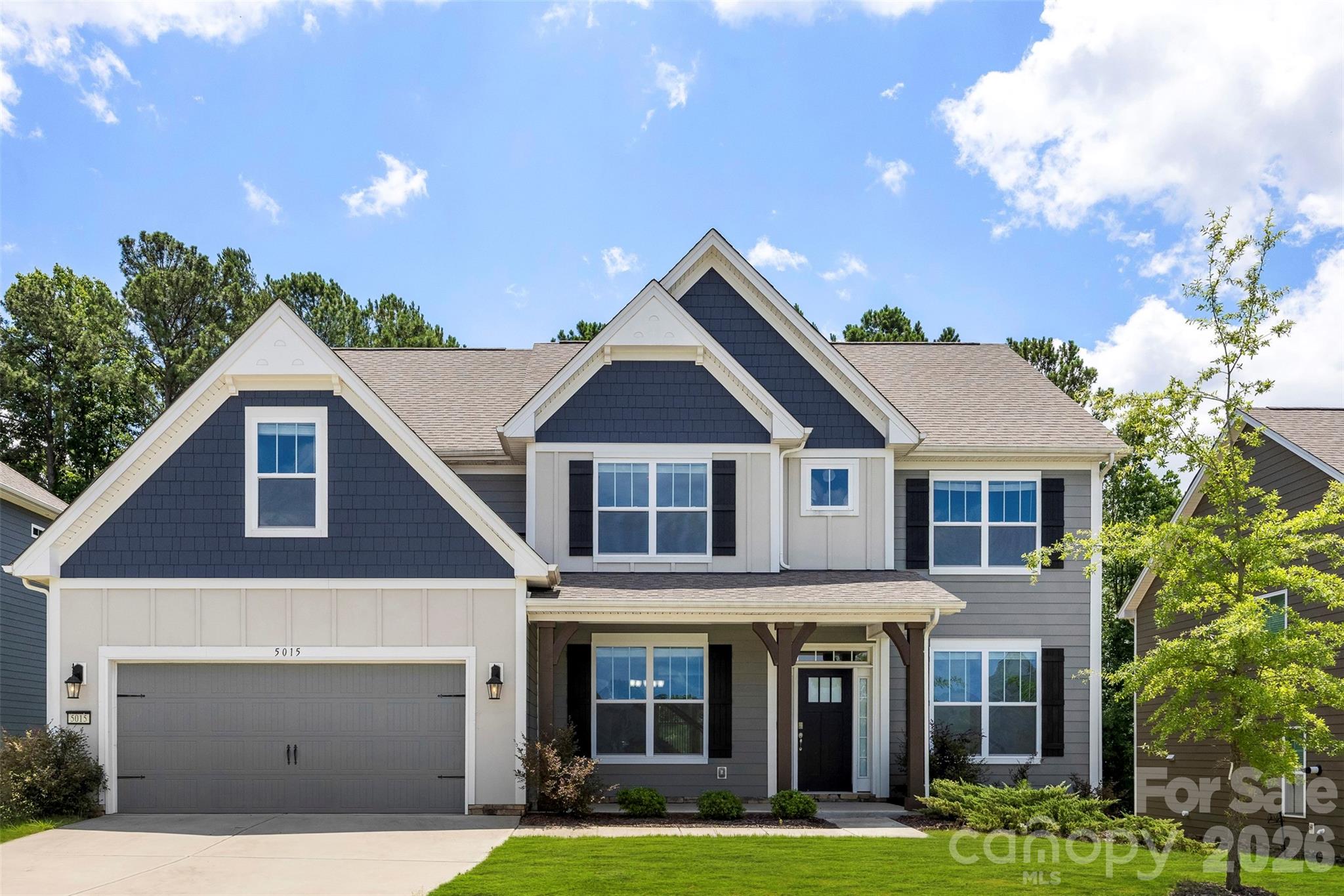 Welcome to this stunning five-bedroom, four-and-a-half-bath home in the highly desirable The Oaks at Skybrook North.   This thoughtfully designed home combines comfort, functionality, space and style for everyday living.
Filled with natural light, the open-concept main level features a spacious living room with a gas fireplace and stone hearth, creating the perfect gathering space for family and friends. The gourmet kitchen is a chef's dream, complete with quartz countertops, a large center island, double ovens, a wine bar, and an oversized walk-in pantry with ample storage for small appliances and kitchen essentials. Enjoy meals in the formal dining room or the sunny breakfast nook overlooking the backyard.
Also on the main level are a private study ideal for working from home, a convenient mudroom, laundry room, and powder room.
Upstairs, the expansive primary suite offers a tray ceiling, a luxurious ensuite bath with dual vanities, a separate shower, and a generous walk-in closet. Four additional spacious bedrooms and three full bathrooms provide plenty of room for family members and guests.
Located in one of the area's most sought-after communities, this exceptional home offers the space, style, and flexibility today's buyers are seeking.
Schedule your private tour today and discover why this could be the perfect place to call home.