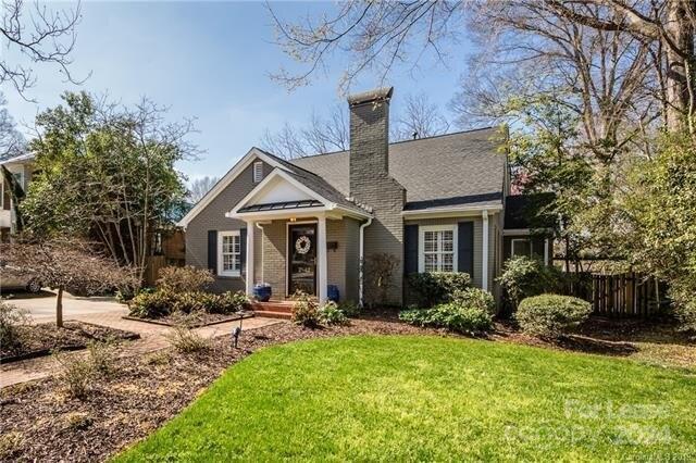 Beautiful, charming home in Myers Park that is walkable to shops, entertainment, and restaurants! This brick 1.5 story home features 4 bedrooms and 3.5 bathrooms with great character and almost 3000 square feet. The main level has an open floor plan with hardwood flooring throughout. Kitchen features updated cabinetry, stainless steel appliances, and granite countertops. Fridge and ice make at the wet bar do not work. The kitchen flows into the large den. Upstairs features spacious owner's suite with large bathroom and oversized closet, and loft area. Enjoy the fenced back yard and deck which is great for entertaining. Just a walk away from the Sugar Creek Greenway, Selwyn Avenue Retail, and Park Road Shopping Center. This property will not last long! Don't miss out on this one, schedule your appointment today!