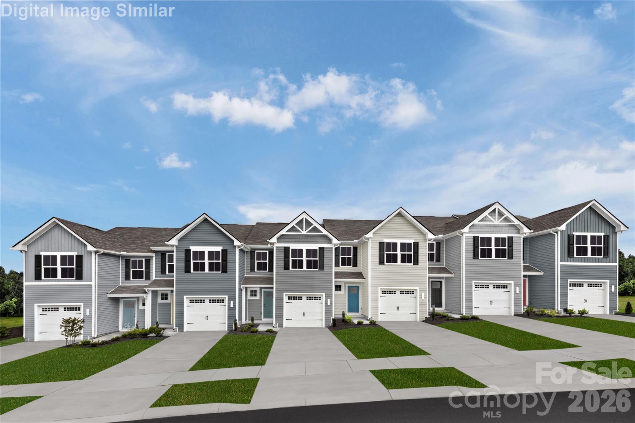 Welcome to this new townhome community convenient to Downtown Hickory! Our 3 bed 2.5 bath end-unit townhome blends sensibility and style. Choose from design finishes for cabinets and floors, as well as lighting options throughout the home. Enter the welcoming foyer from the patio or through the garage. It's the perfect location for a family zone or hosting guests. The wide-open great room flows seamlessly into the gourmet kitchen with stainless steel appliances, granite countertops and light-filled dining area, where an optional island can provide extra storage and counter space. Upstairs, find two generous secondary bedrooms and a full bath; continue past the second-floor laundry toward the luxurious Owner's suite. This private retreat includes a dual vanity bath and enormous walk-in closet. Included is a sleek home technology enclosure that keeps cables hidden and provides a clean, organized space for your router. Here, you'll be located less than 5 miles from Downtown Hickory. You will have easy access to Valley Hills Mall. On the weekends, enjoy Lake Hickory or L.P. Frans Stadium, home of the Hickory Crawdads! Ready to learn more? Schedule a visit today! To be built home with your choice of options.  Primary home or smart investment. Photos are for illustrative purposes only.