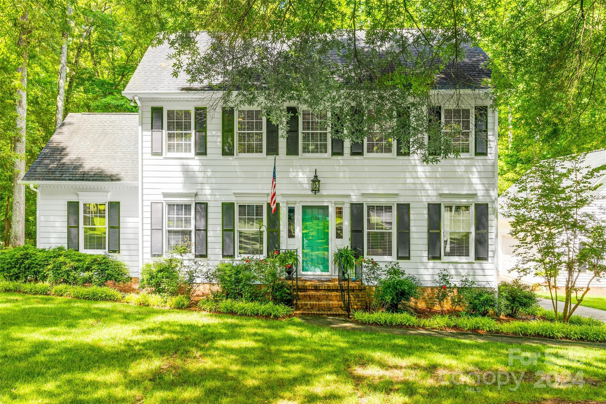 <<Multiple Offers Received >> One can tell if a home has been loved on and this property is a showcase example of that.  You’ll be impressed by its freshly painted exterior, new back deck, upgraded kitchen, expanded dining room as well as small yet thoughtful details such as hidden storage compartments of the fireplace mantle.

The property is located in one of Rock Hill’s well established communities with with a mature tree canopy, quiet streets and no HOA!   The hard-to-find large 1.34 acre lot is half wooded and backs up to a lovely creek, creating ample privacy for you to enjoy your newly built back deck and yard.  Inside, you'll be delighted by its gourmet kitchen, beautiful hardwood floors and spacious bedrooms.  The property includes a detached two car garage that has an insulated upstairs room that could easily be finished with drywall.  There's even an additional covered parking area behind the garage.