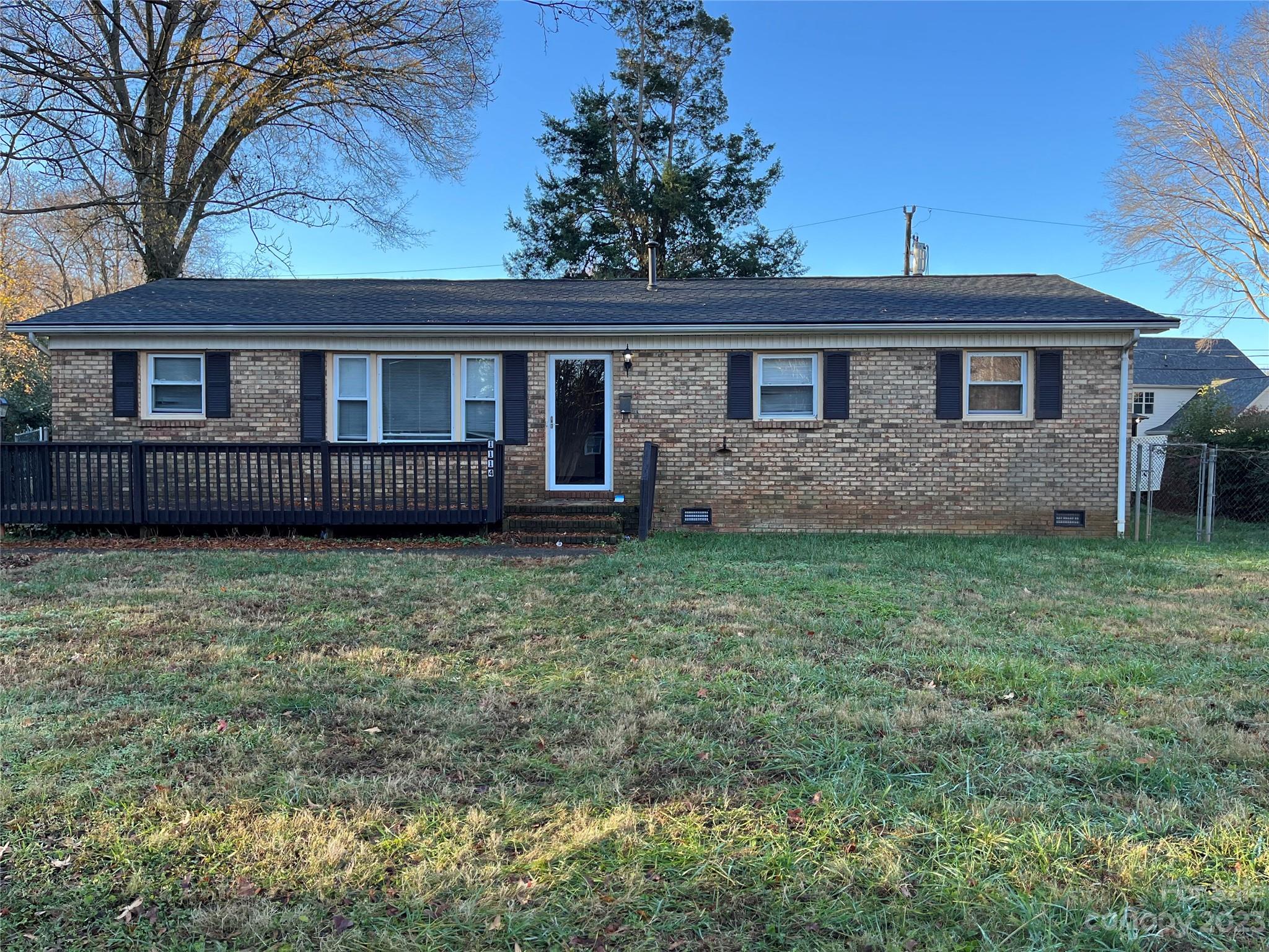 Perfect location for a new build or starter home! This 4-bedroom, 2-bathroom all-brick ranch offers an ideal location for all things Charlotte! Nestled at the end of a cul-de-sac, and within close proximity to Myers Park high School, this property offers the convenience of uptown living with the appeal of suburban living. Walking distance to Freedom Park, Park Road Shopping Center & Southend! A true gem in an amazing location, this property offers the potential to build your dream home or an investment property in a hard to beat location!