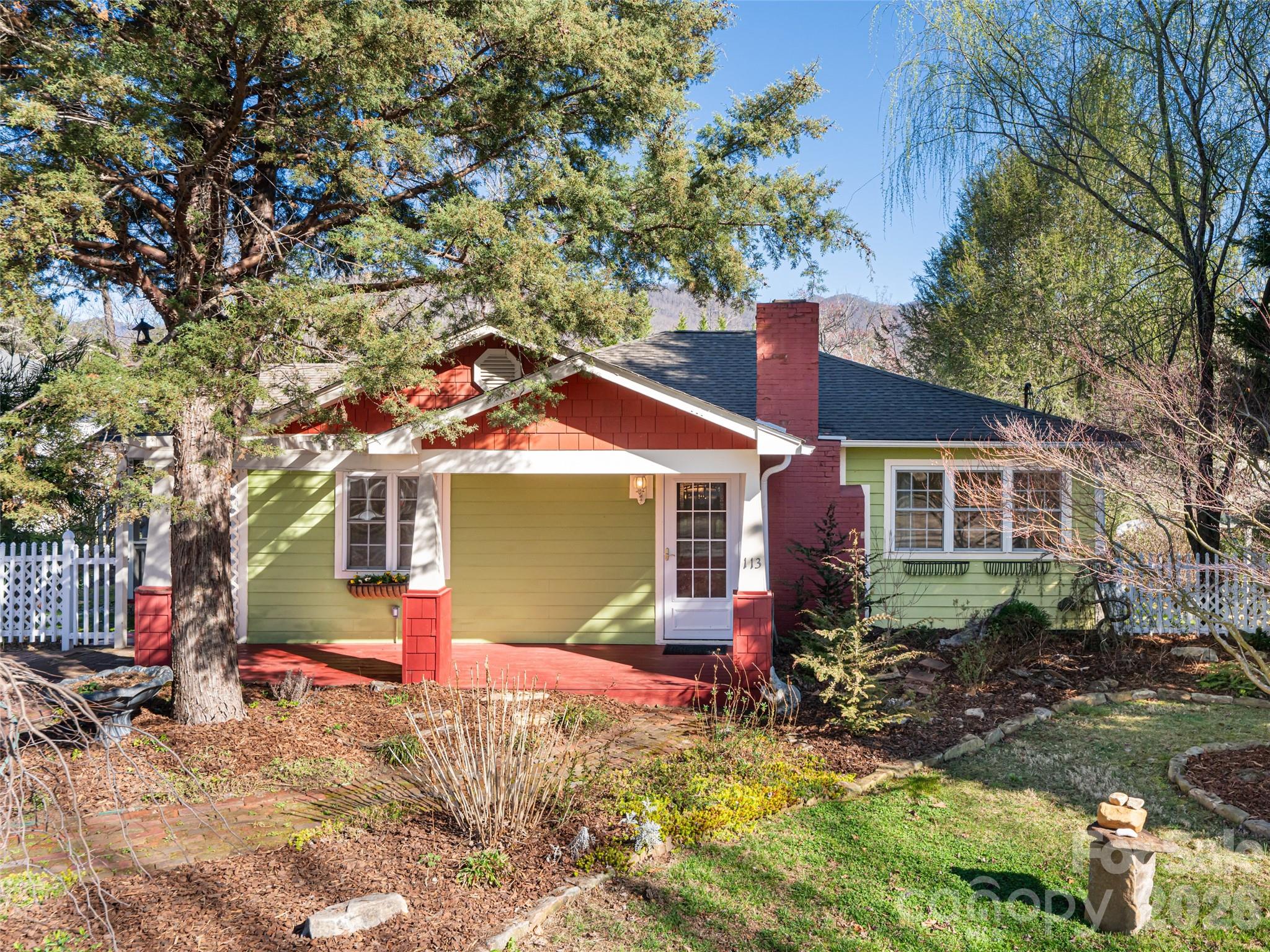 Charming and full of character, this 2-bedroom, 2-bath cottage is ideally located just minutes from downtown Black Mountain. Thoughtfully updated and lovingly maintained, the home offers a warm, inviting atmosphere with a comfortable layout designed for easy everyday living. The spacious screened-in porch is the perfect place to unwind and enjoy the fresh mountain air, while the rear deck provides additional space for entertaining, grilling, or relaxing outdoors. Adding to the property’s appeal is a successful Airbnb cottage apartment tucked behind the home, offering excellent income potential, guest accommodations, or creative studio space. Convenient to the shops, dining, and charm of downtown Black Mountain, this property blends comfort, outdoor living, and investment opportunity in one special package.