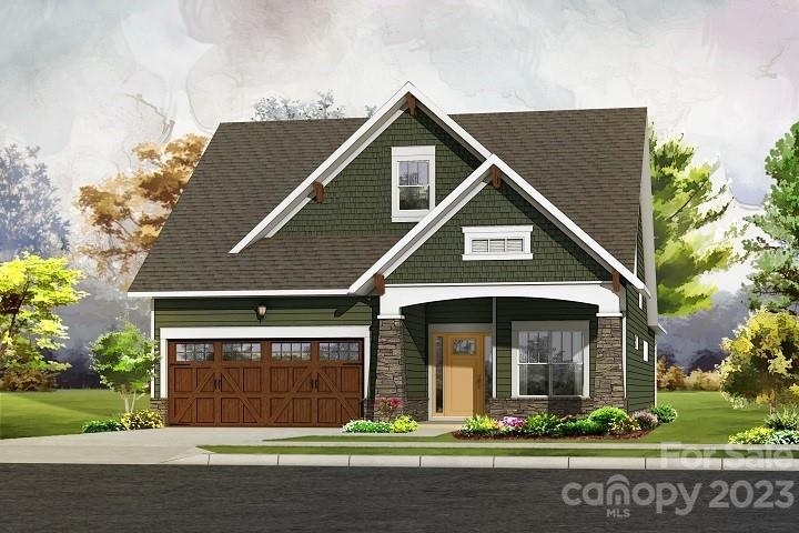 Cumberland is a New and exciting 55+ active adult low maintenance community with a future clubhouse, Pickleball Court and scenic walking trails throughout a park-like setting for homeowners . The Woodhaven is a charming, three-bedroom home with an open-concept great room and kitchen/dining.  On the main floor, located at the back of the house, is the spacious primary suite with an additional bedroom on the opposite side in the front of the house. The second floor offers a third bedroom as well as a bonus room.