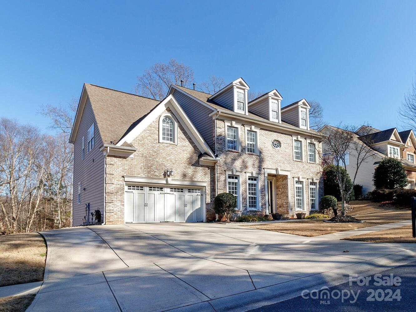 You will fall in love with this 2 story basement home -  6 bedrooms 5 baths - Gourmet kitchen with granite countertops, tile backsplash , gas cooktop - double ovens - hardwood flooring - Extensive moldings - Interior freshly painted - Office on main - Greatroom with gas fireplace and built in bookshelves - Formal dining plus an eat-in kitchen with breakfast bar - Primary has large walk-in closet and tray ceiling - Luxury primary bath wirh garden tub and separate shower - Loft on upper level PLUS a very large rec rooom in basement - 20 x 14 glassed in porch for year round enjoyment -Extended driveway - Great storage in basement -  All this PLUS a custom designed heated salt water gunite pool with water fall and hot tub  and custom patio and fire pit makes this an outdoor oasis!!!   Community ammenties include pool, clubhouse, airnasium, pickleball court, playground and recreation  area - Show this special home - You will be glad you did!!
